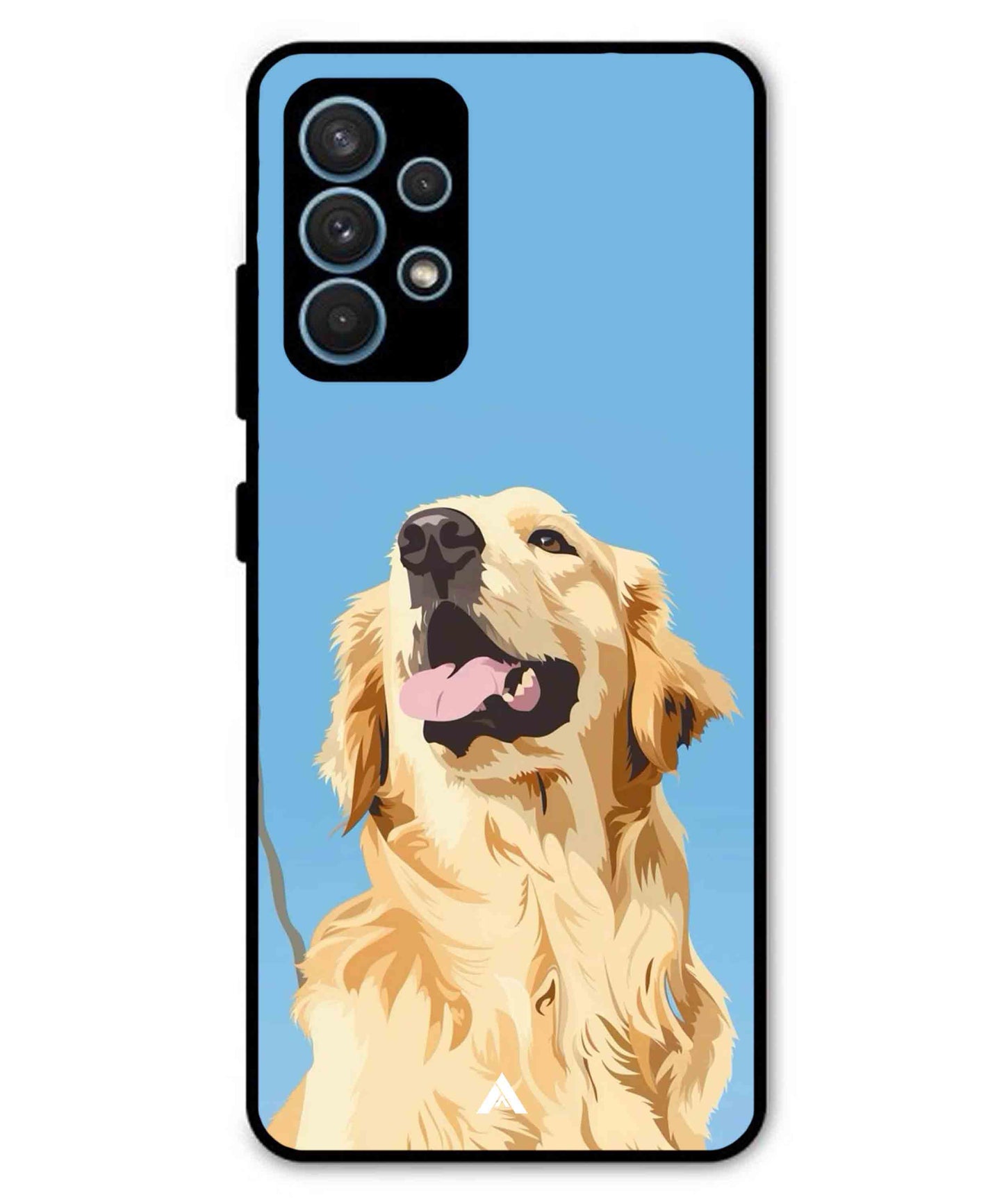 Pet Animal 4 Personalised Metal Back Cover Phone Case for Samsung Galaxy A32 4G