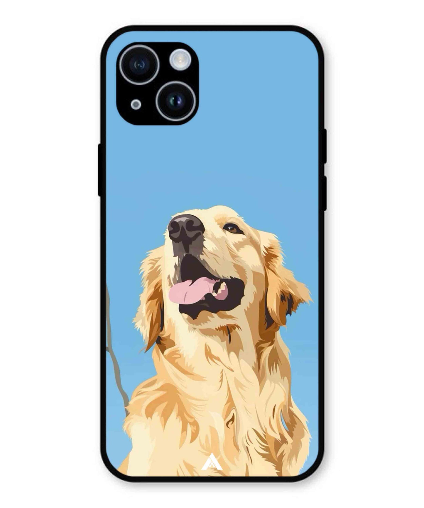 Pet Animal 4 Personalised Metal Back Cover Phone Case for iPhone 15