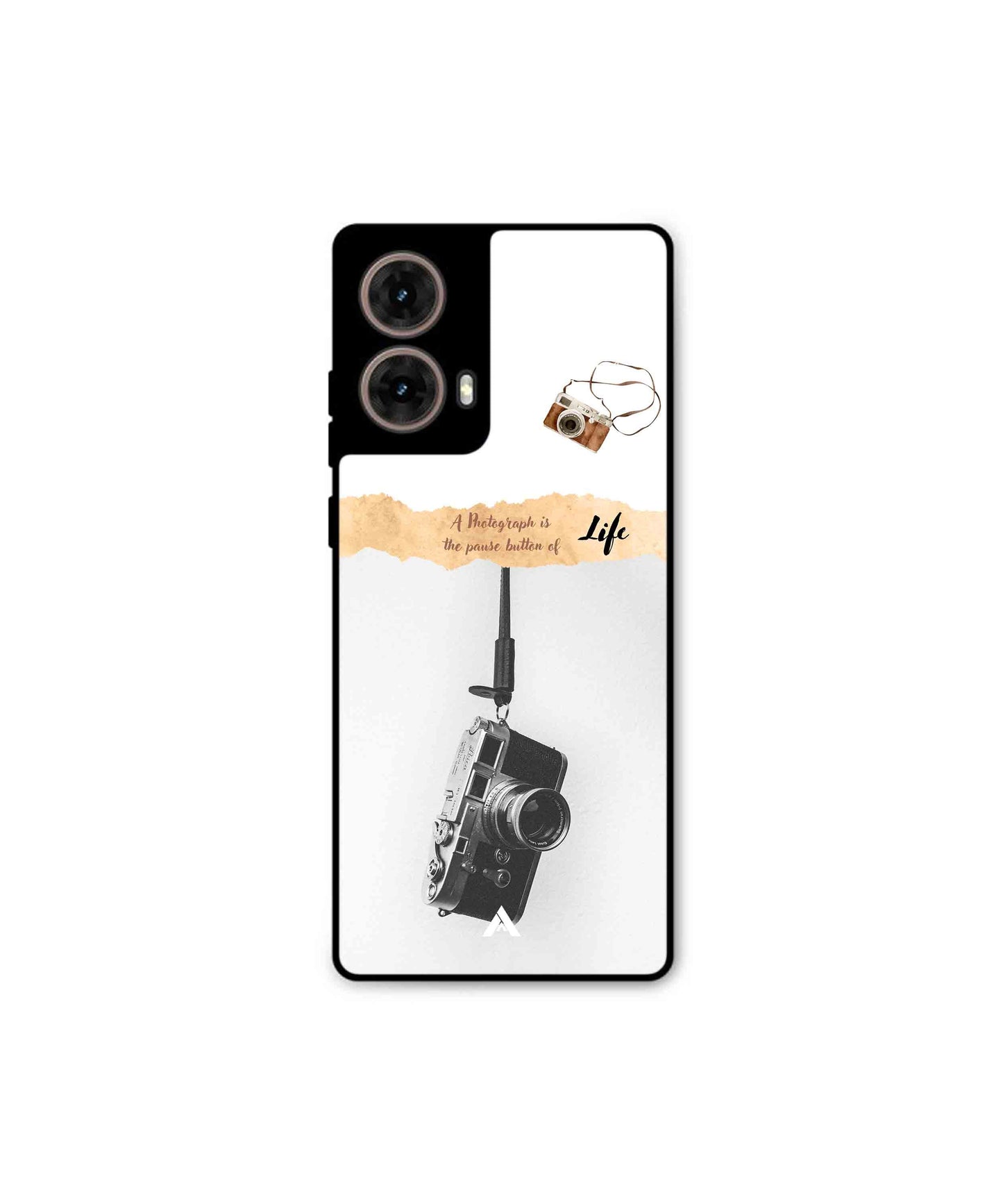 Photograph of life Metal Back Cover Phone Case for Moto G85
