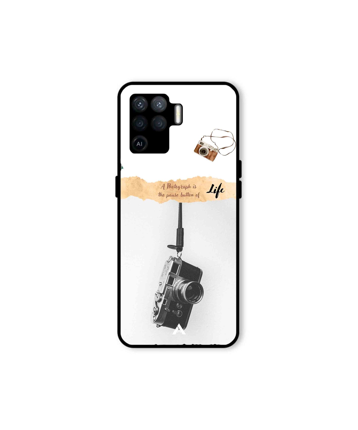Photograph of life Metal Back Cover Phone Case for Oppo F19 Pro