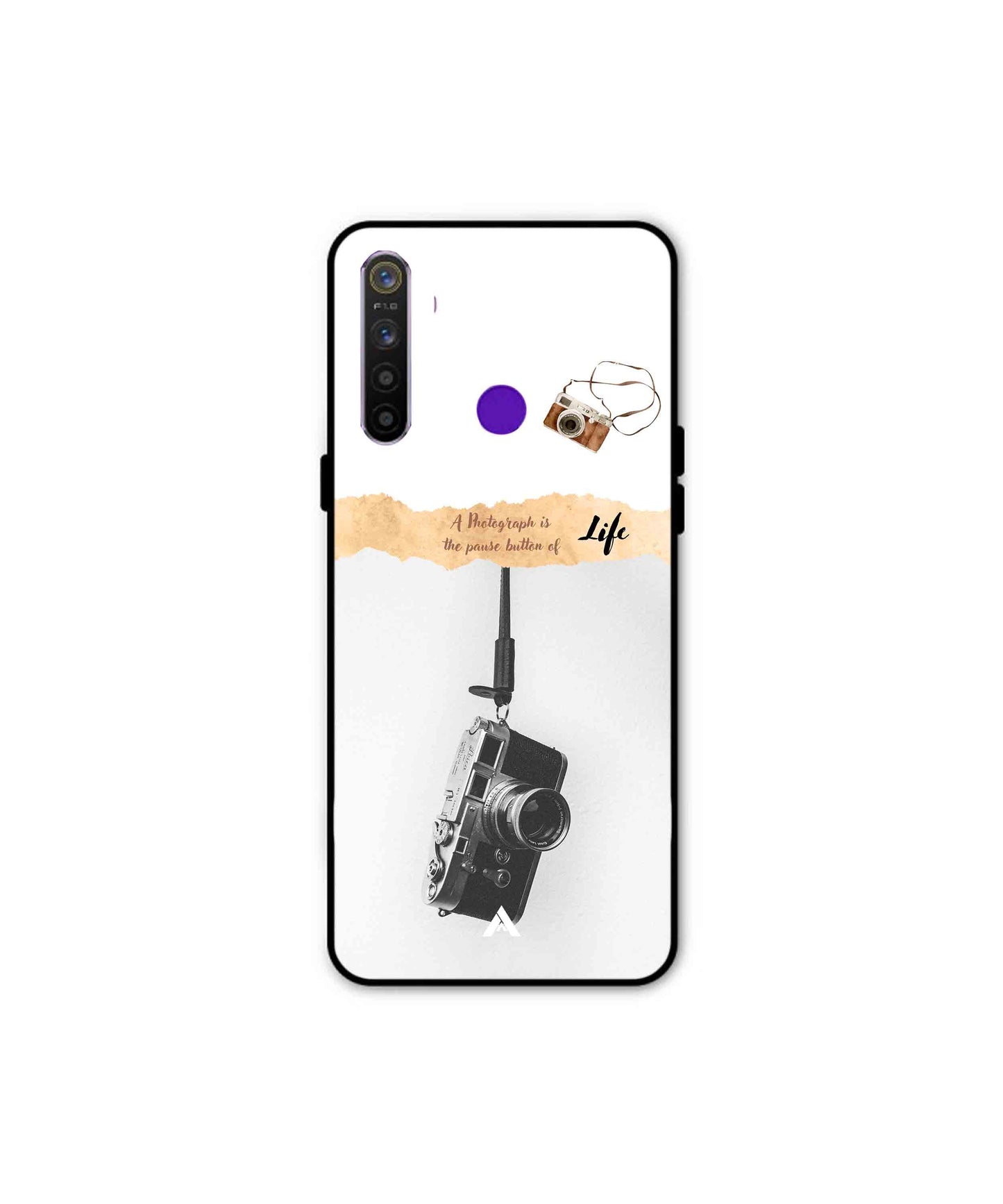 Photograph of life Metal Back Cover Phone Case for Realme 5s