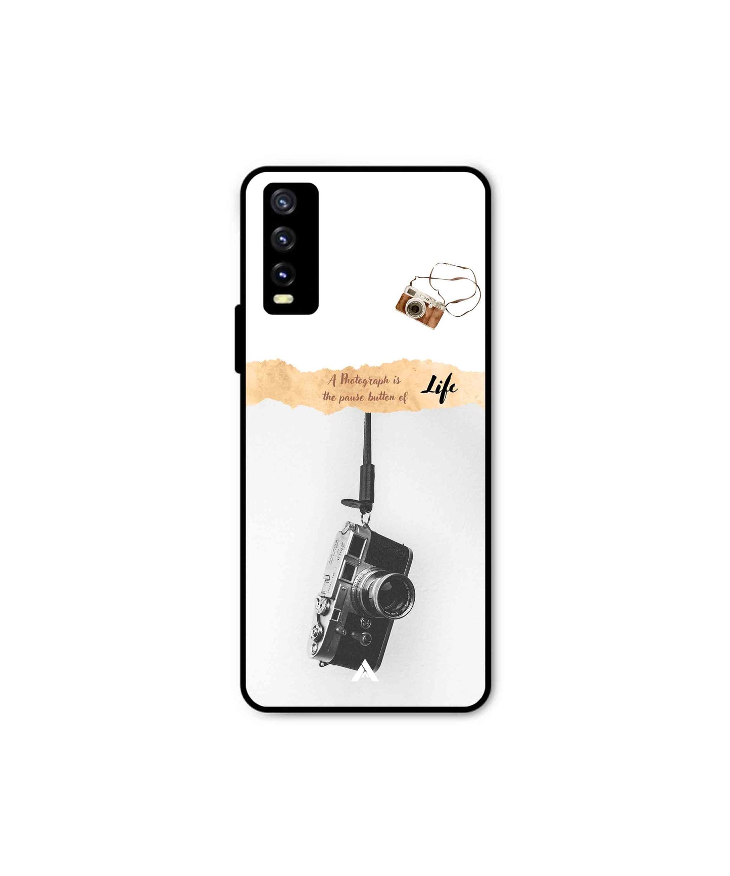 Photograph of life Metal Back Cover Phone Case for Vivo Y20i