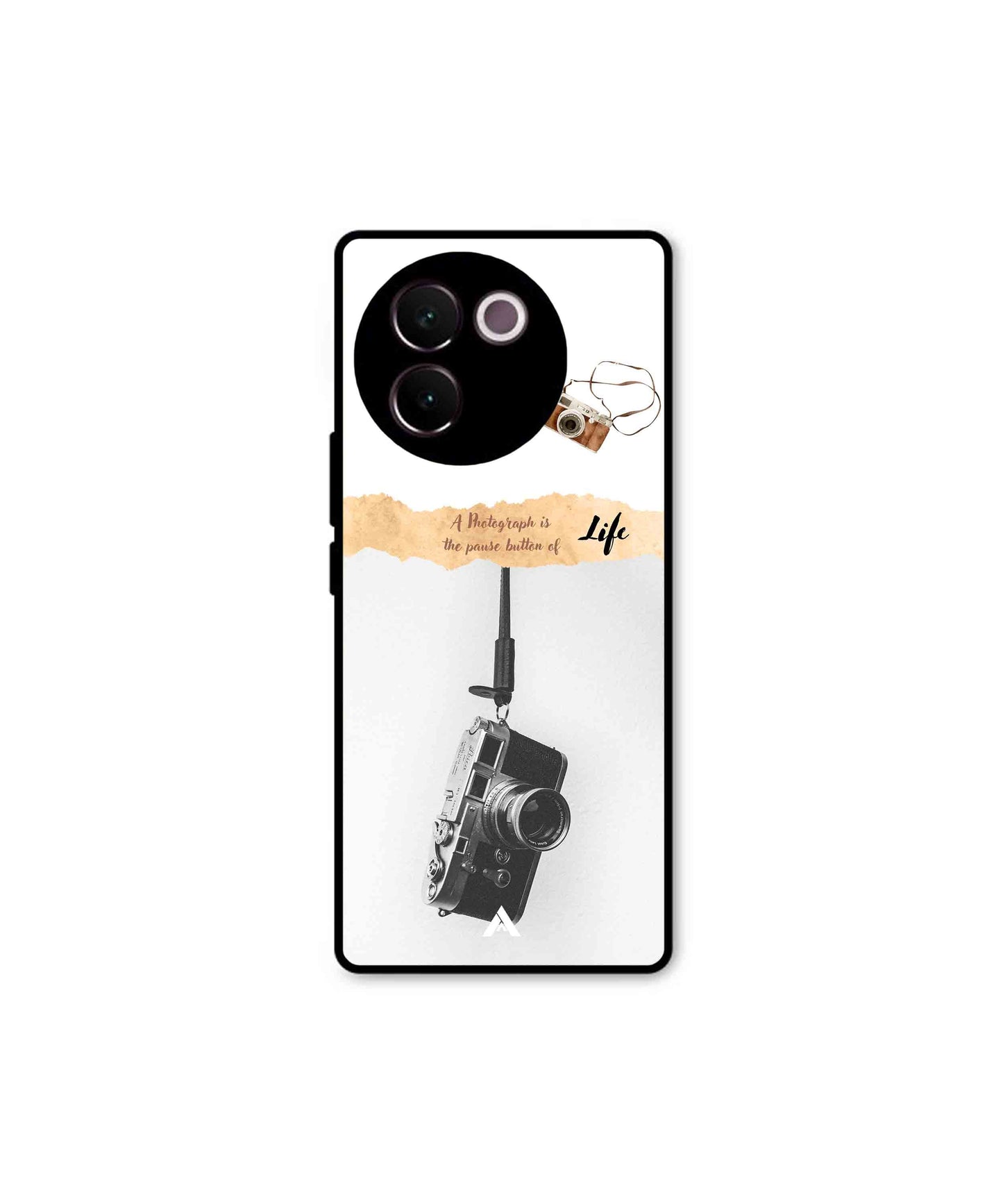 Photograph of life Metal Back Cover Phone Case for Vivo v30e