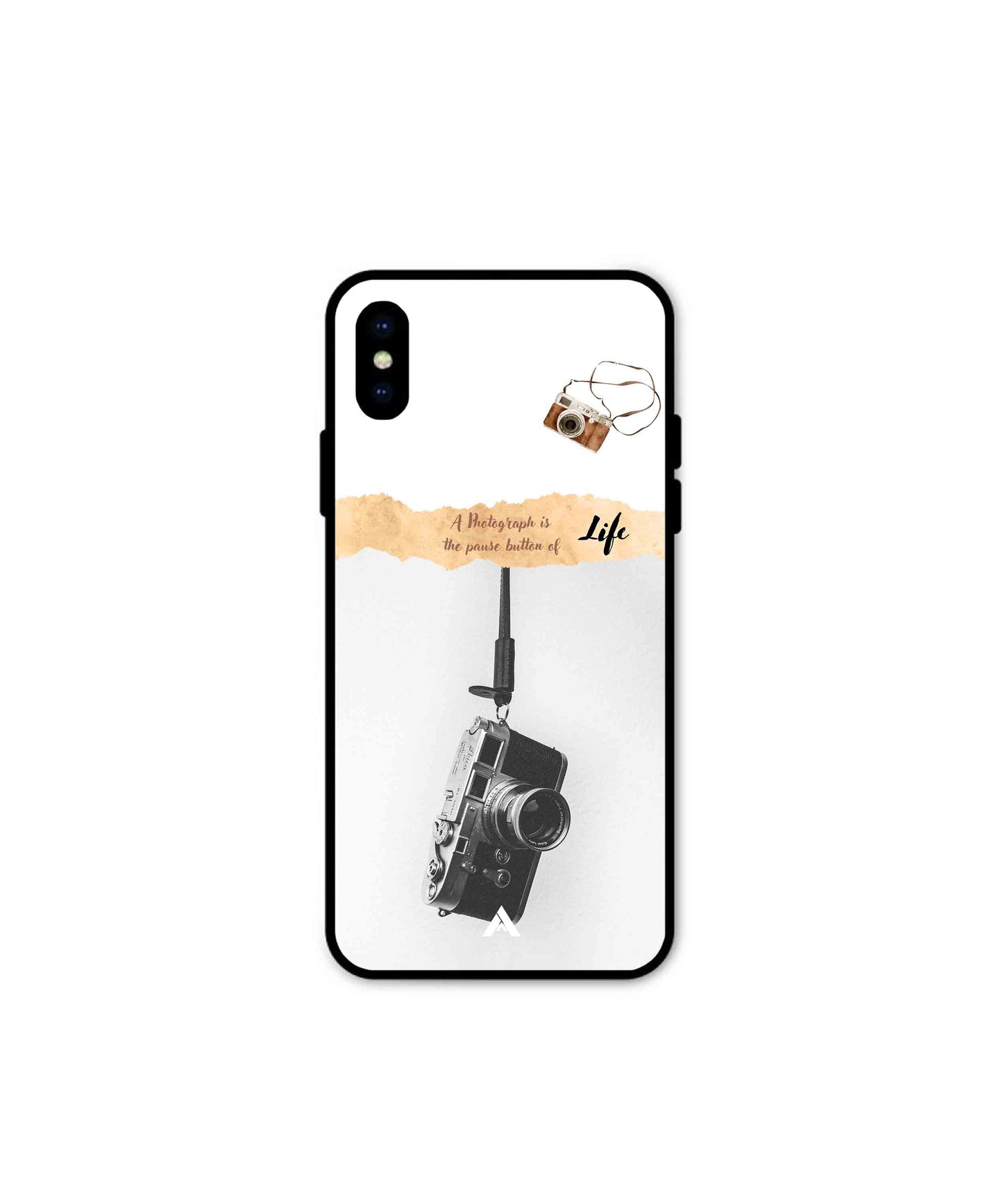 Photograph of life Metal Back Cover Phone Case for iPhone Xs