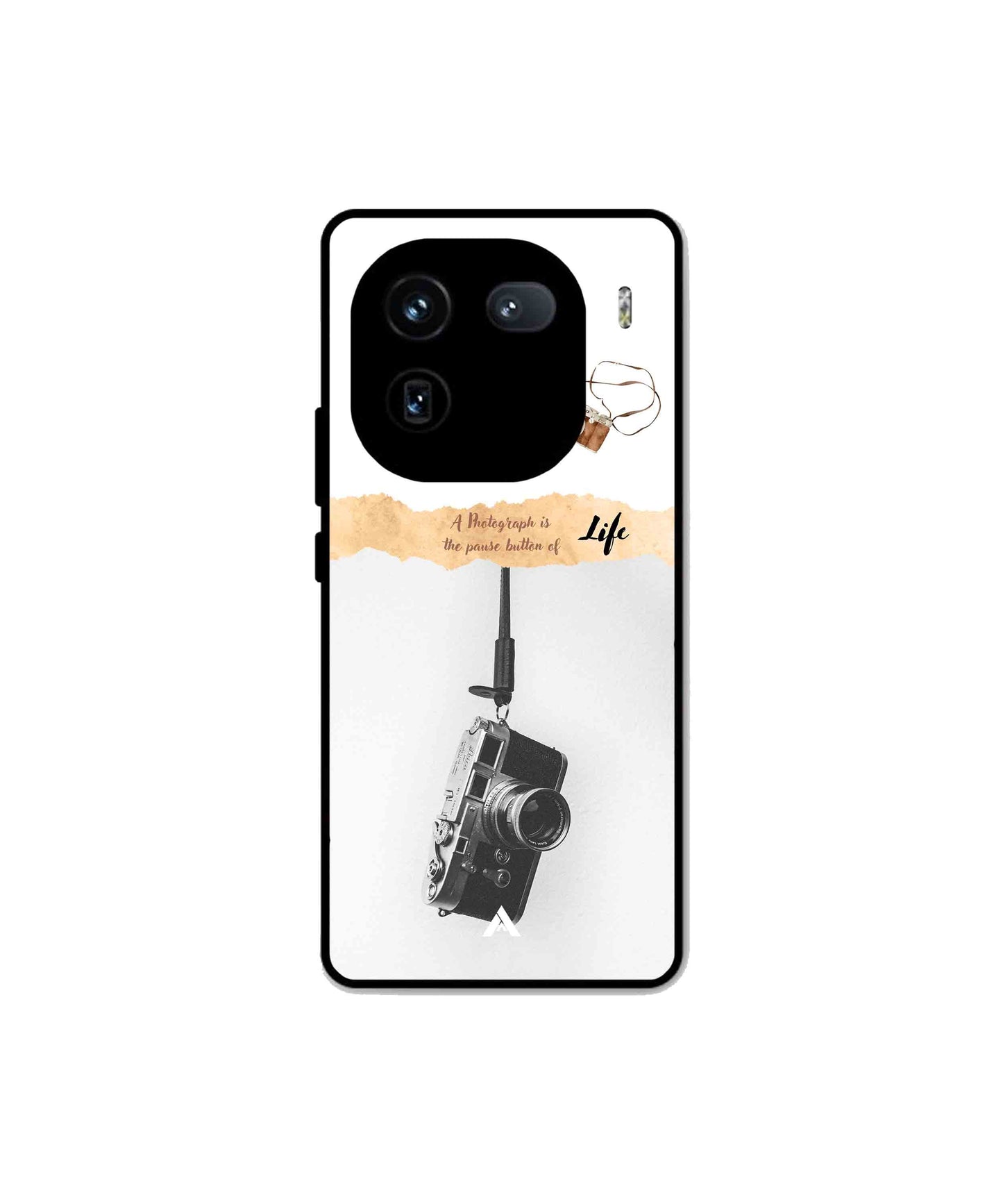 Photograph of life Metal Back Cover Phone Case for iQOO 12