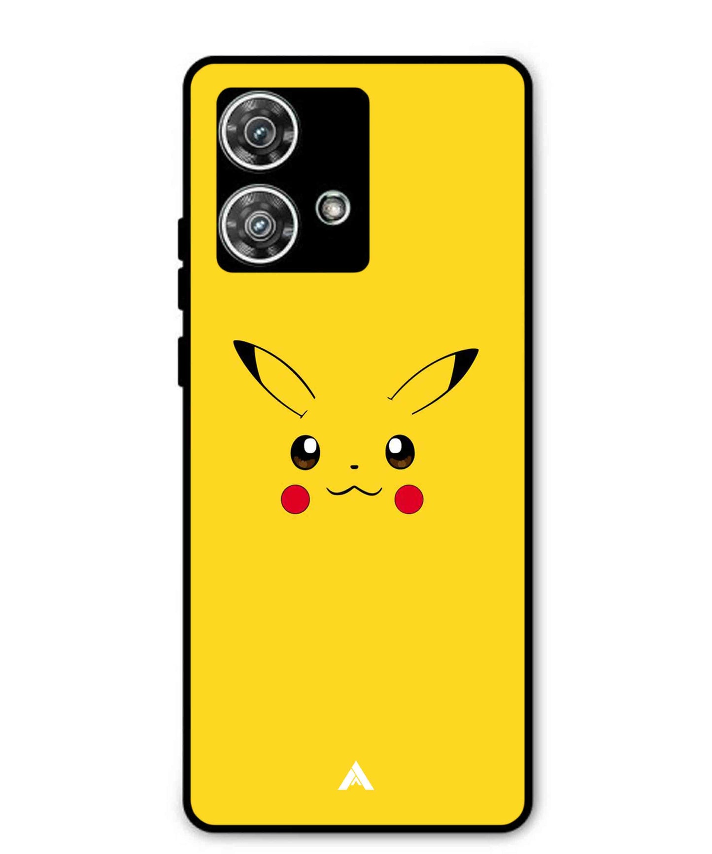 Pikachu Pokemon Metal Back Cover Phone Case for Moto Edge 40 Neo