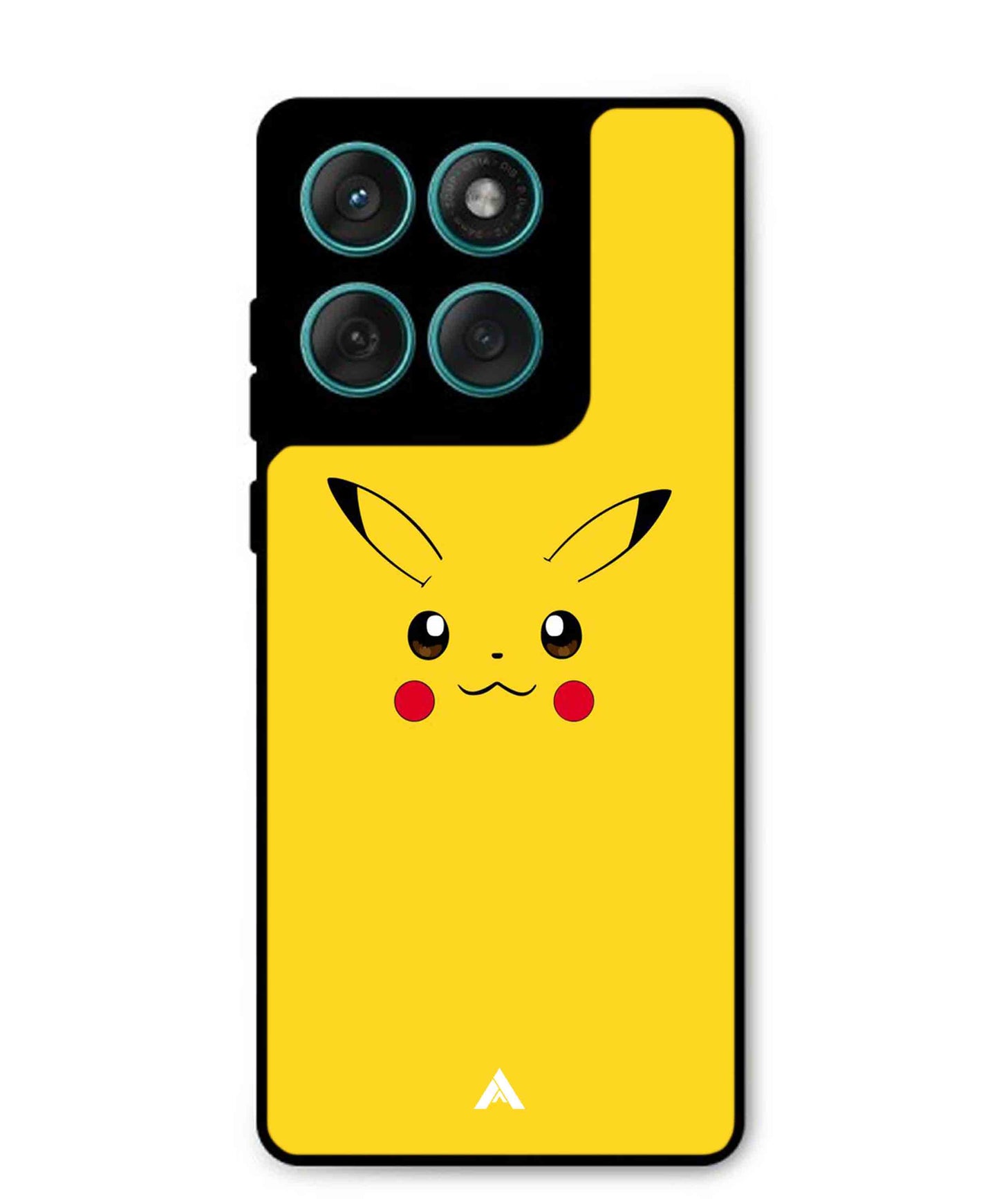 Pikachu Pokemon Metal Back Cover Phone Case for Moto Edge 60 Fusion