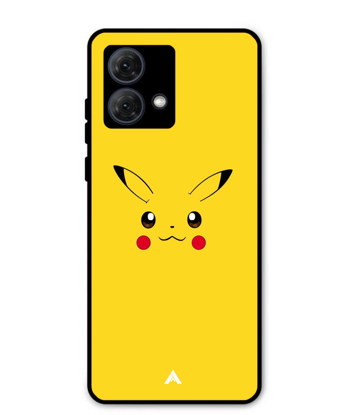 Pikachu Pokemon Metal Back Cover Phone Case for Moto G84
