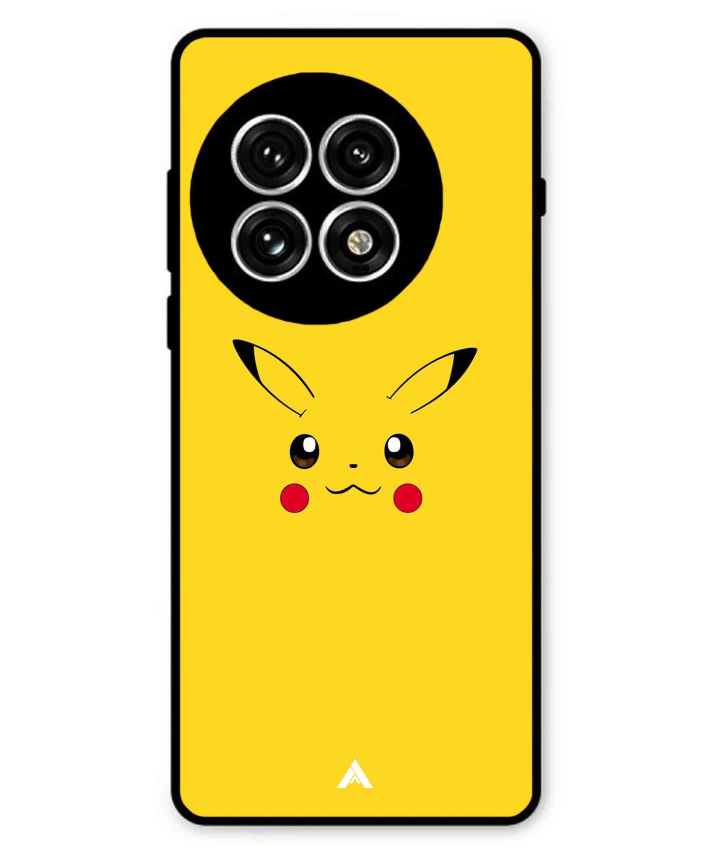 Pikachu Pokemon Metal Back Cover Phone Case for Oneplus 13R