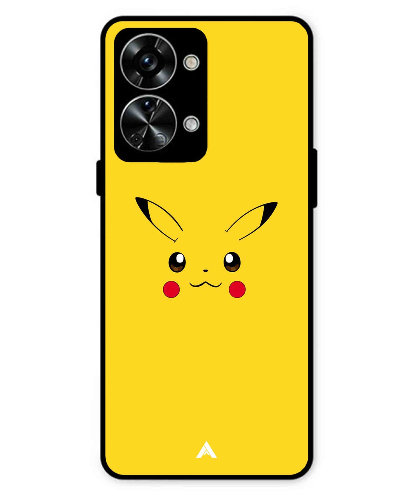Pikachu Pokemon Metal Back Cover Phone Case for Oneplus Nord 2T