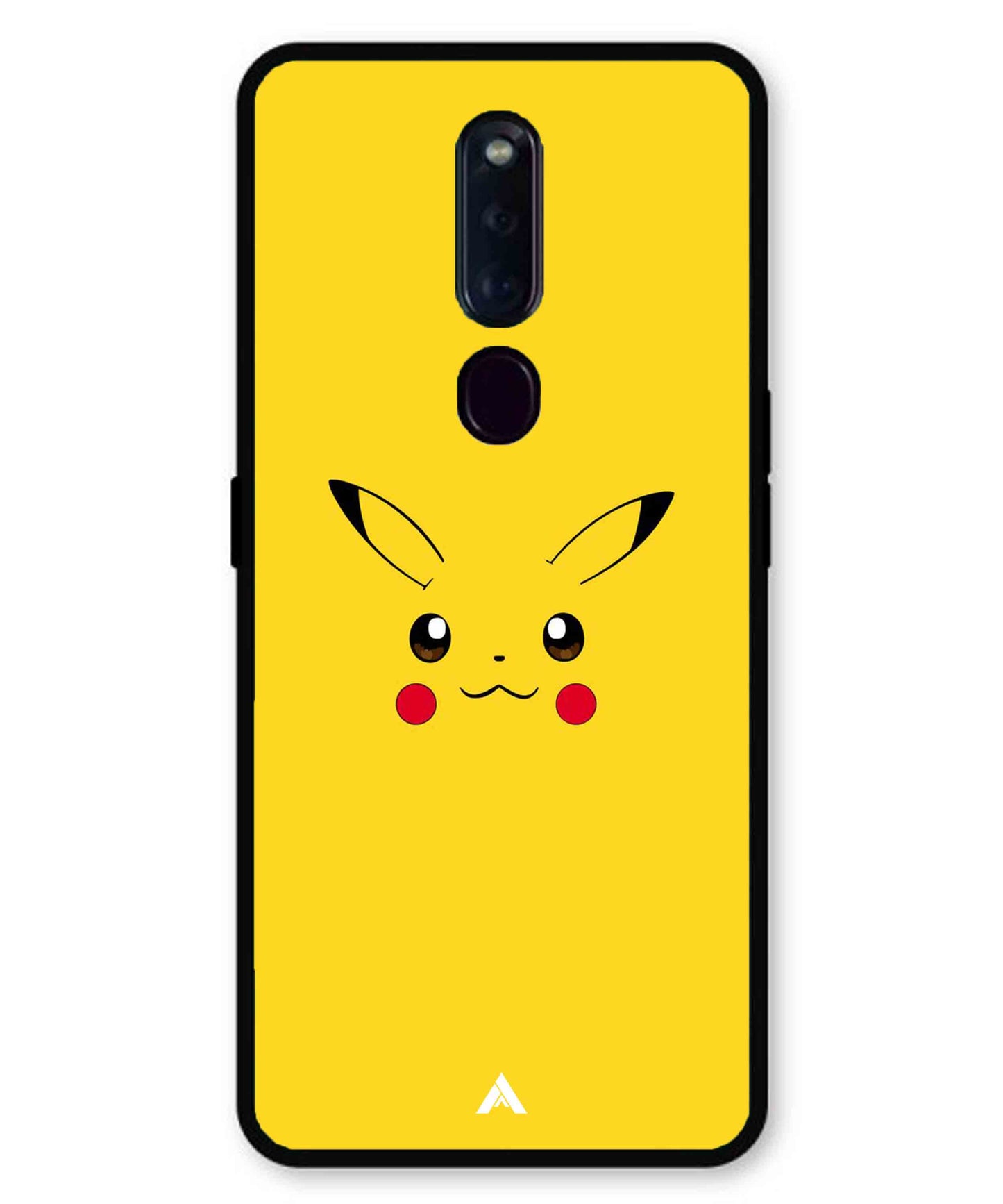 Pikachu Pokemon Metal Back Cover Phone Case for Oppo F11 Pro