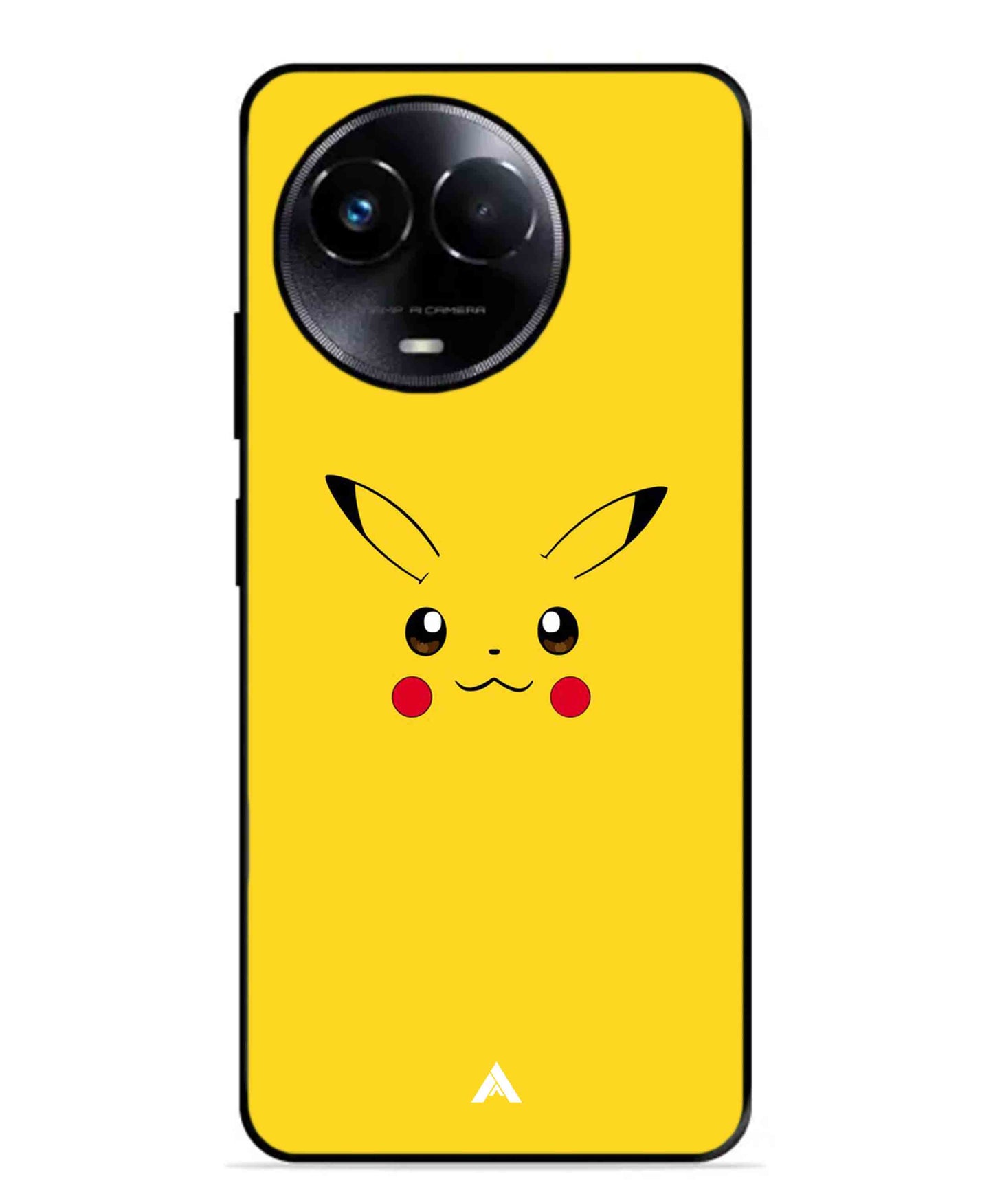 Pikachu Pokemon Metal Back Cover Phone Case for Realme 11 5G
