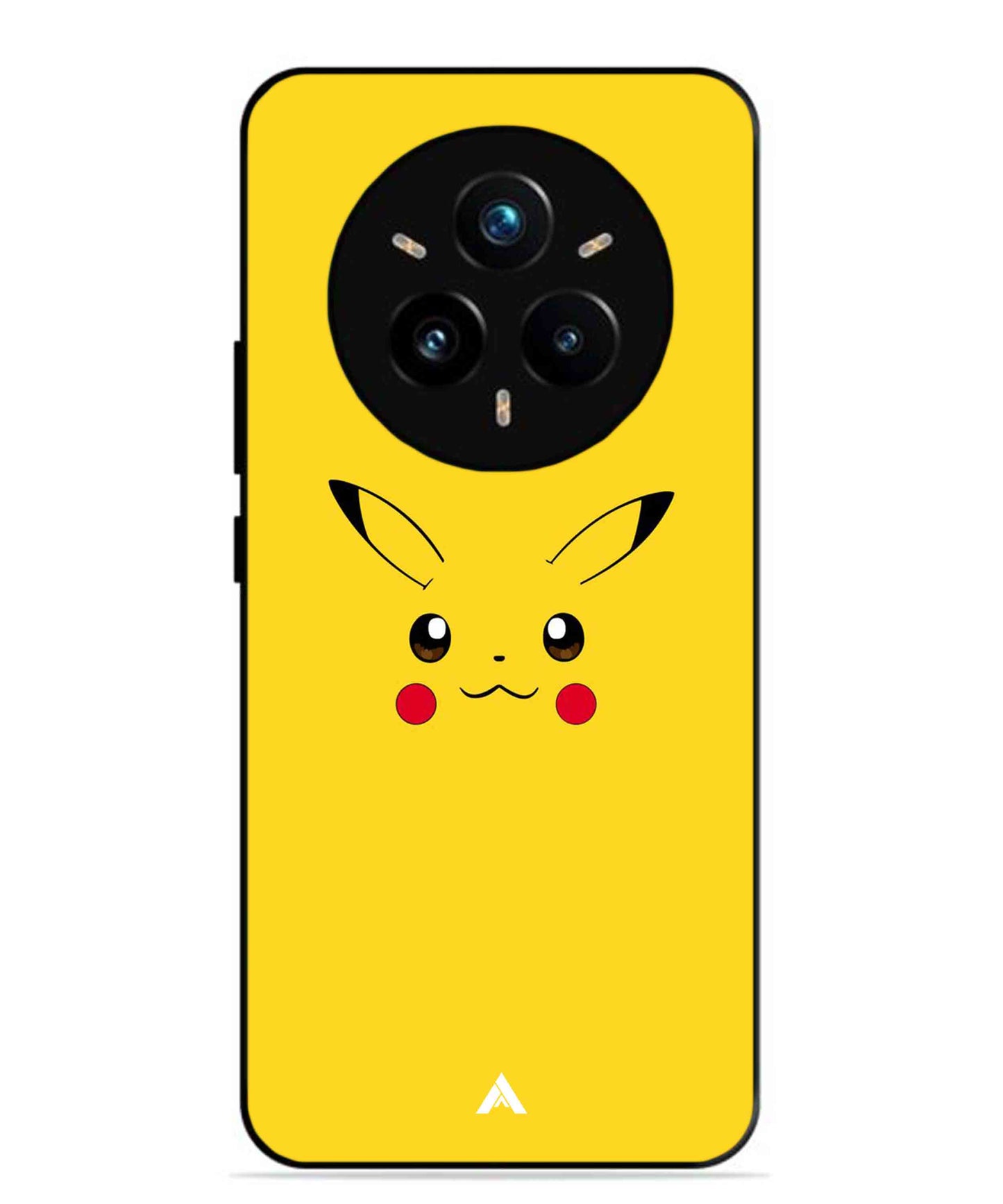 Pikachu Pokemon Metal Back Cover Phone Case for Realme 14 Pro Plus