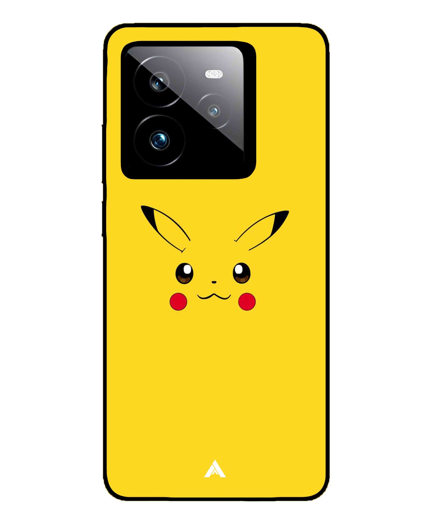 Pikachu Pokemon Metal Back Cover Phone Case for Realme GT 7 Pro