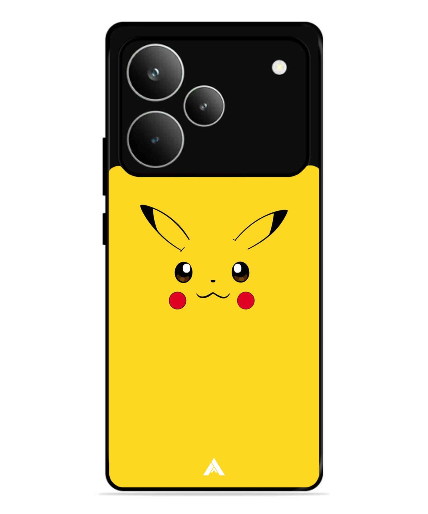 Pikachu Pokemon Metal Back Cover Phone Case for Realme P4 Pro