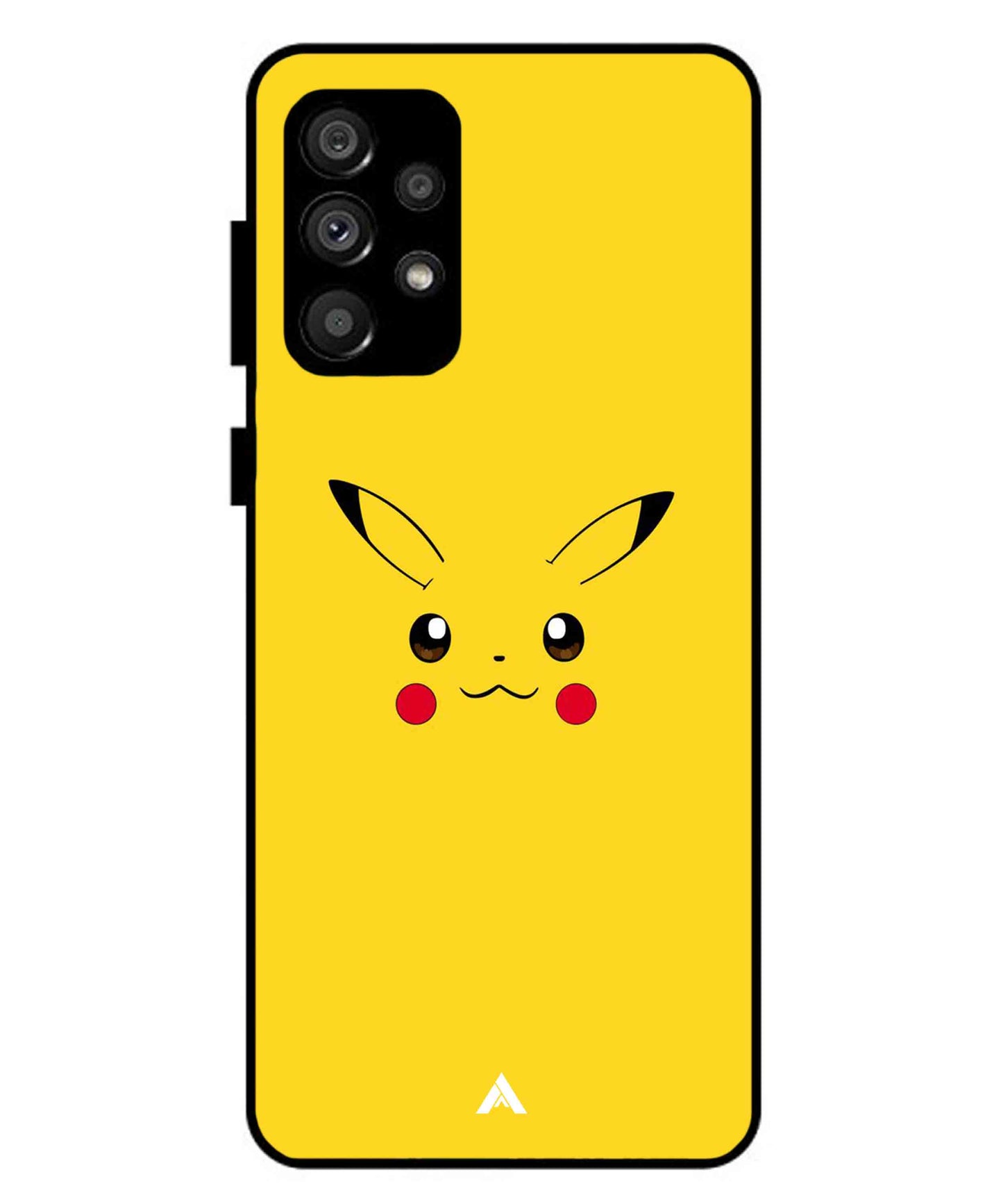 Pikachu Pokemon Metal Back Cover Phone Case for Samsung Galaxy A73