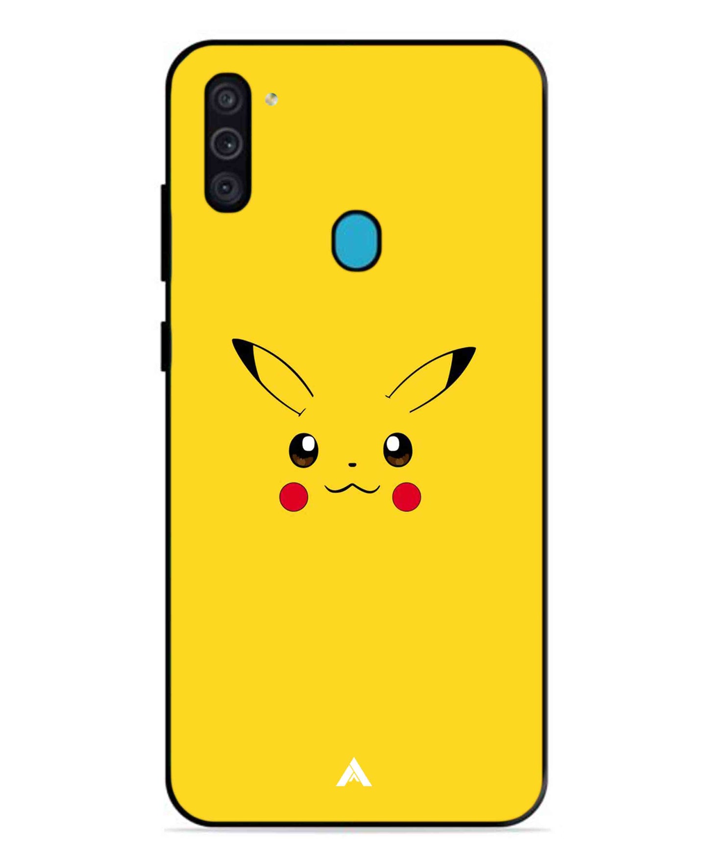 Pikachu Pokemon Metal Back Cover Phone Case for Samsung Galaxy F11