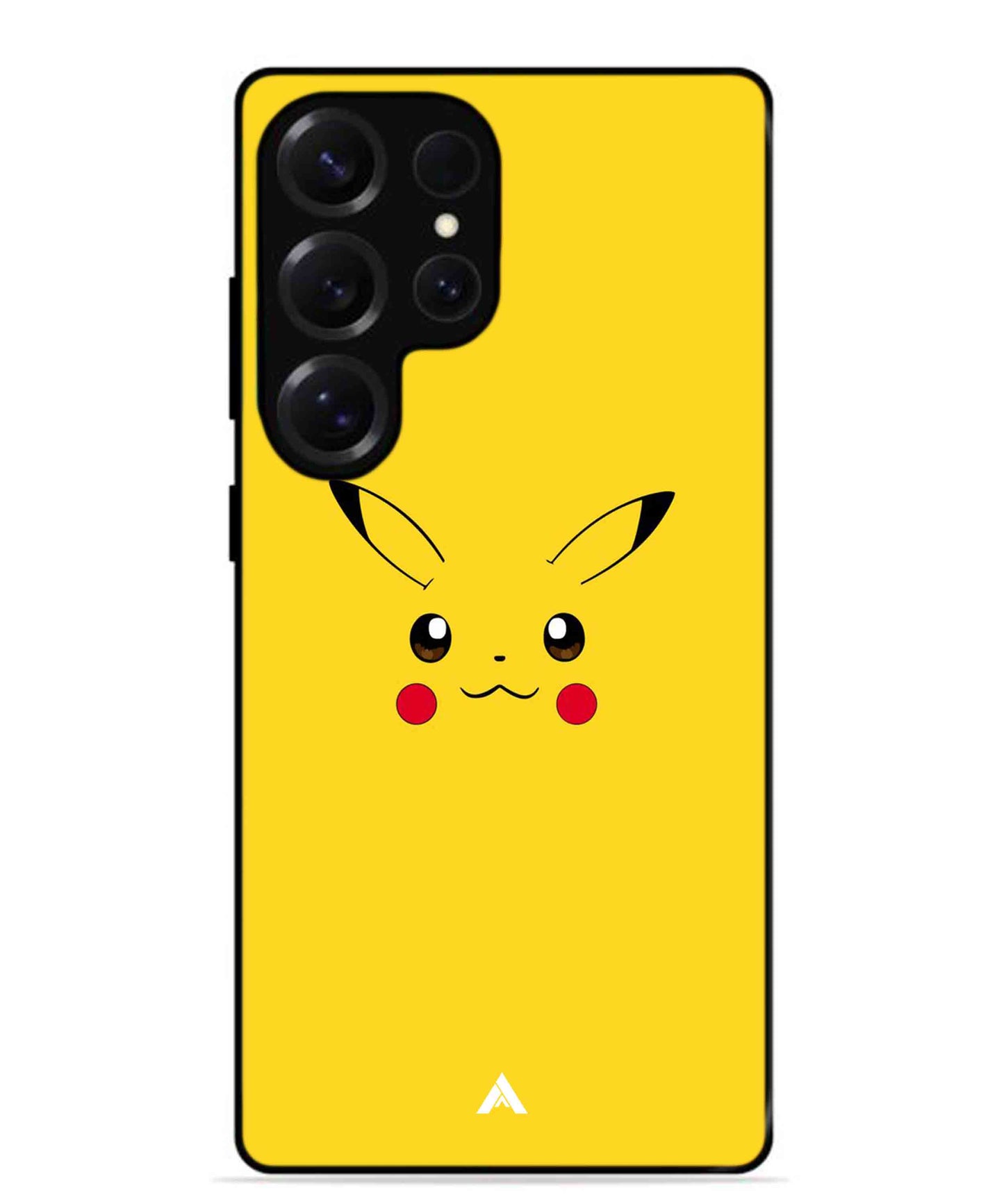Pikachu Pokemon Metal Back Cover Phone Case for Samsung Galaxy S25 Ultra