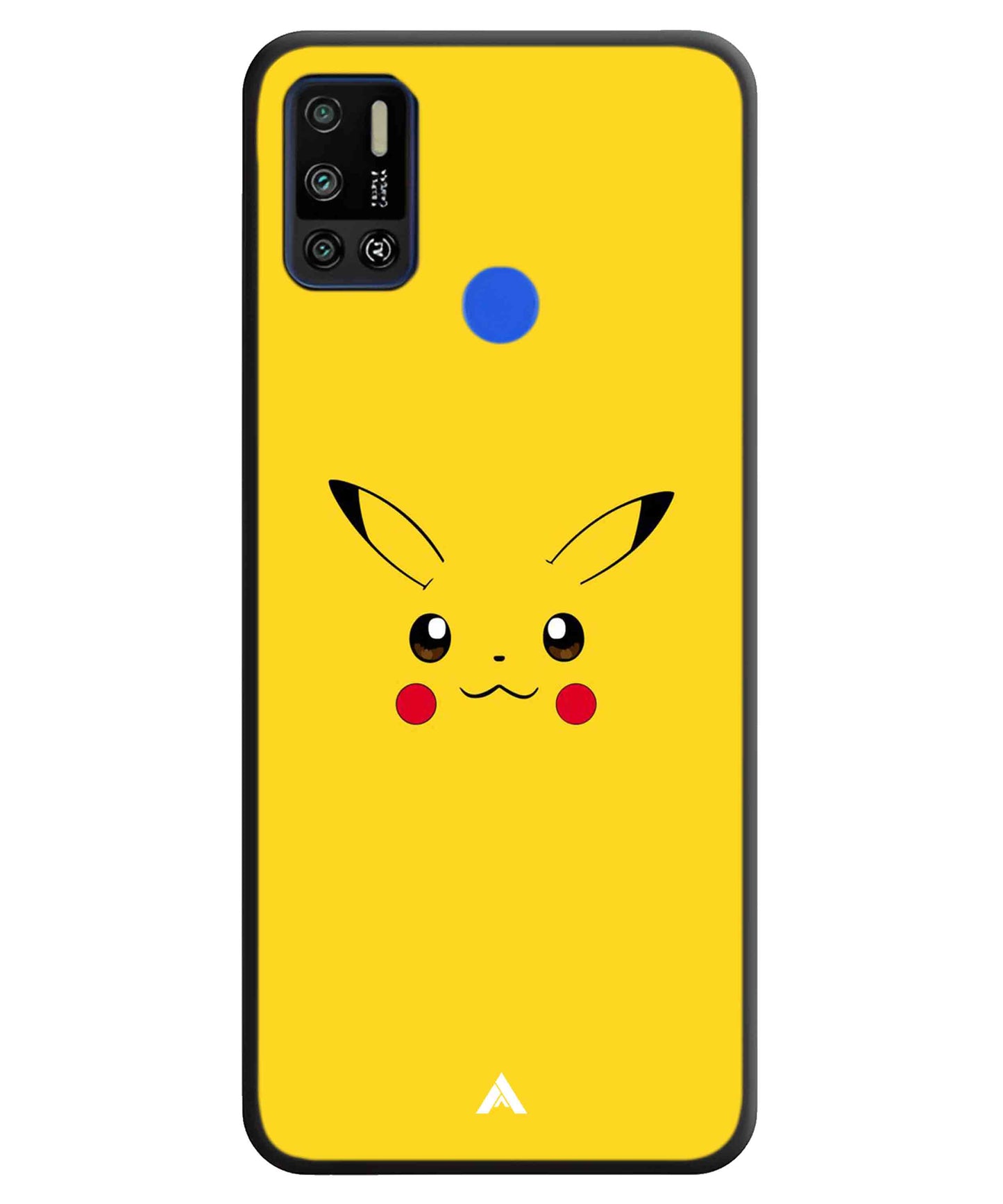Pikachu Pokemon Metal Back Cover Phone Case for Tecno Spark 6 Air