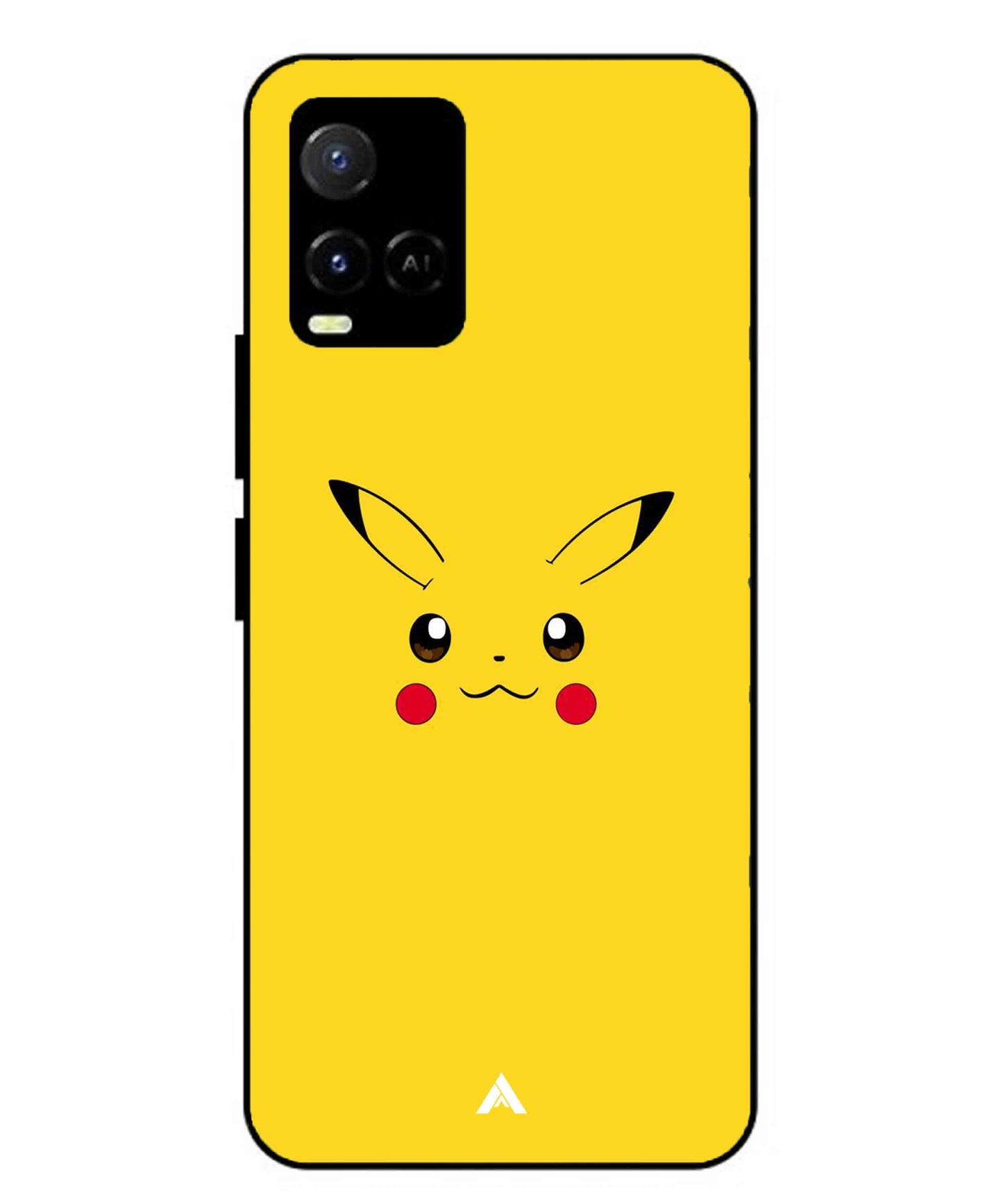 Pikachu Pokemon Metal Back Cover Phone Case for Vivo Y36