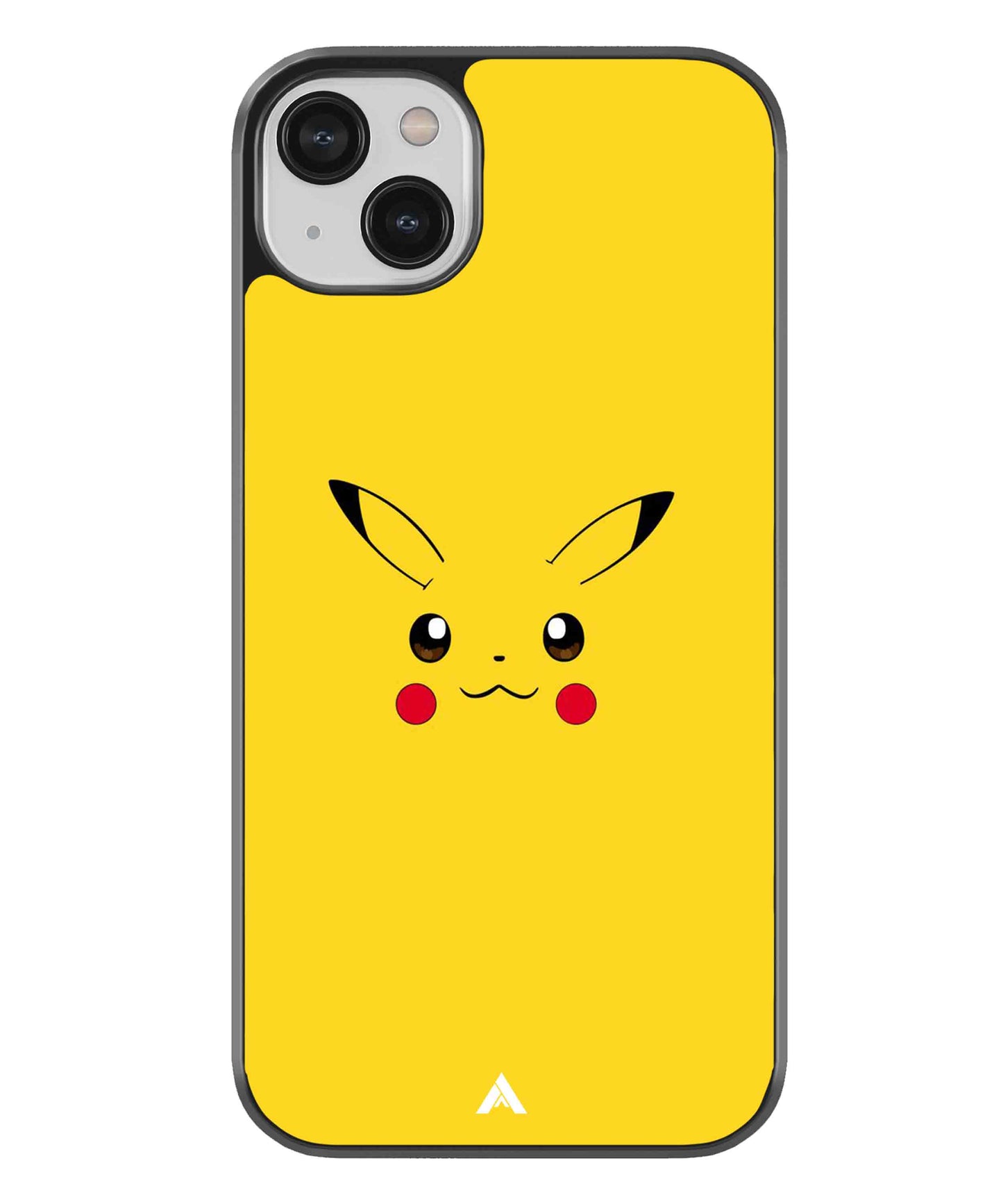 Pikachu Pokemon Metal Back Cover Phone Case for iPhone 13