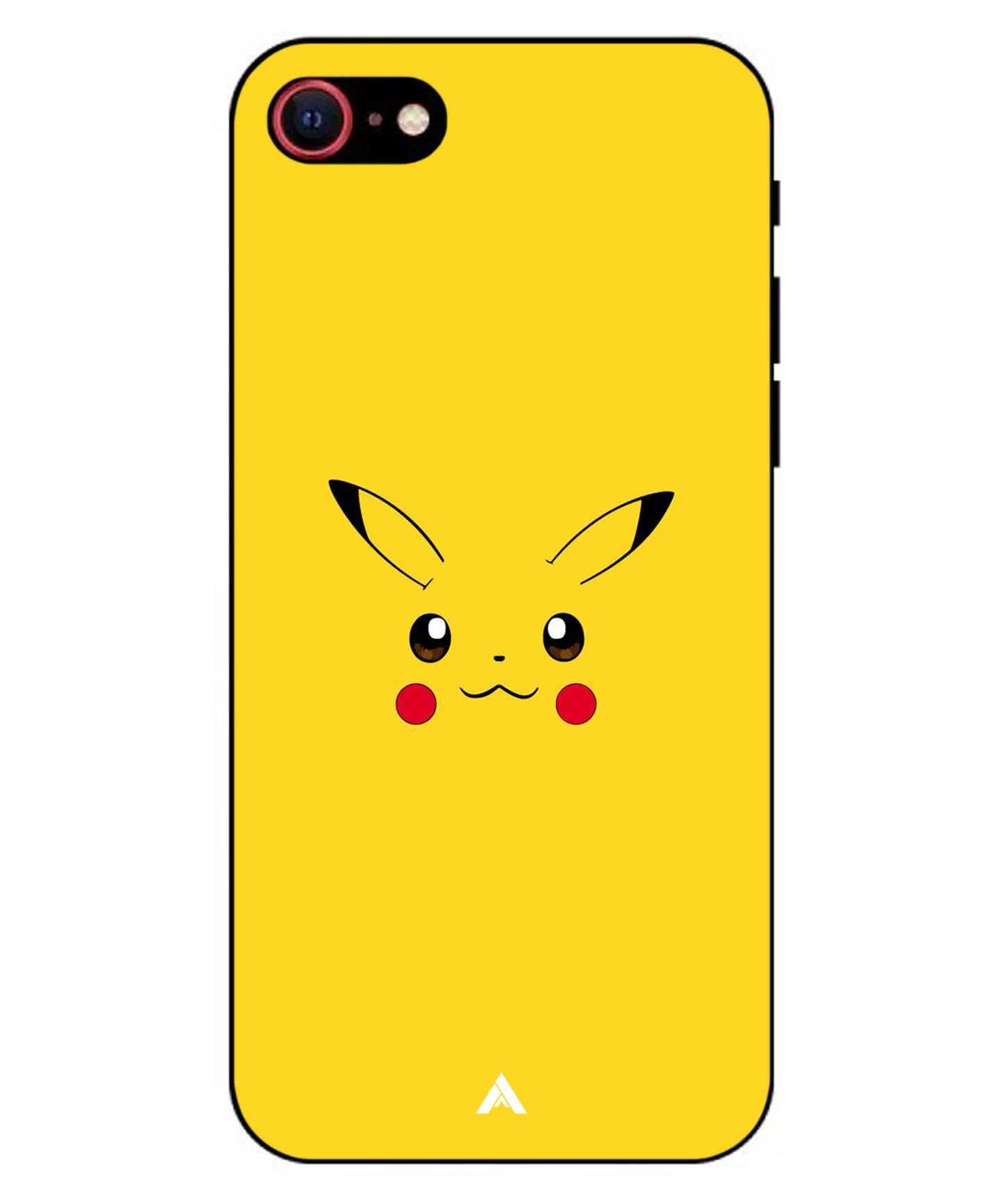 Pikachu Pokemon Metal Back Cover Phone Case for iPhone 7