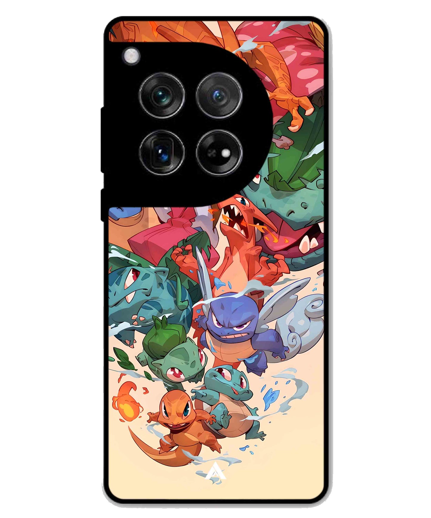 Pokemon Team 2 Metal Back Cover Phone Case for Oneplus 11R