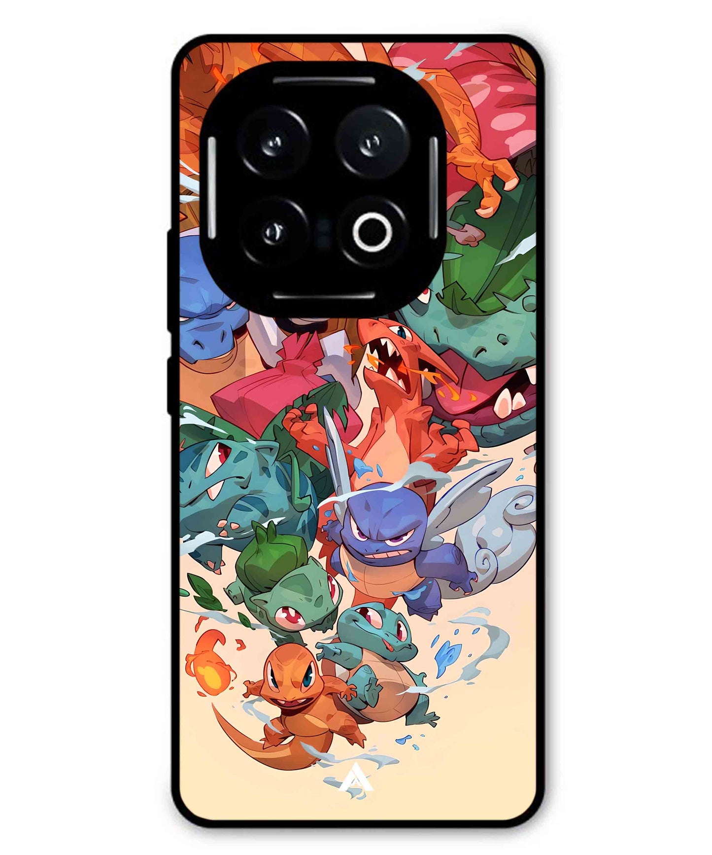 Pokemon Team 2 Metal Back Cover Phone Case for iQOO 13