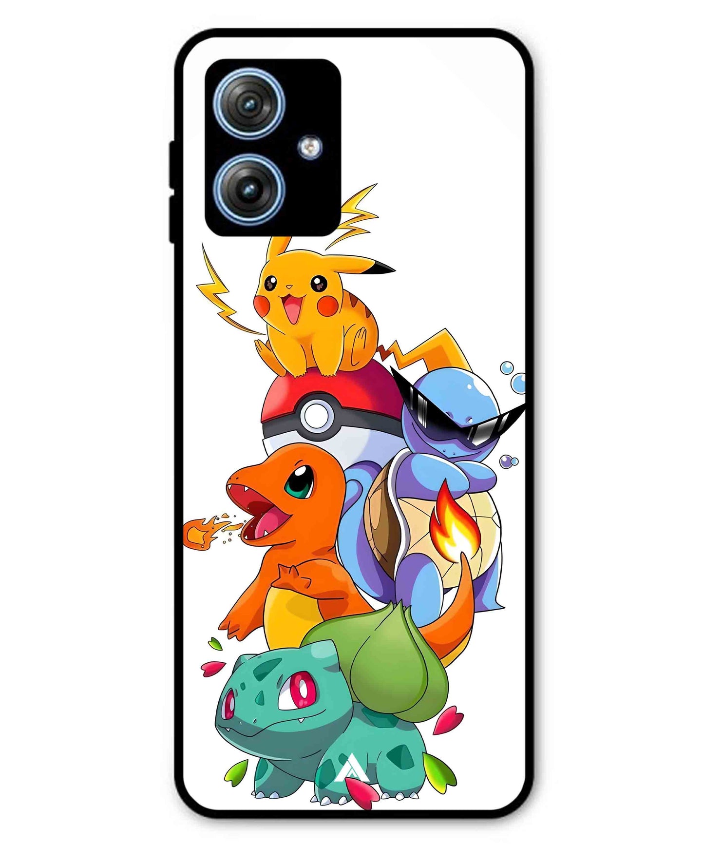 Pokemon Team Metal Back Cover Phone Case for Moto G64