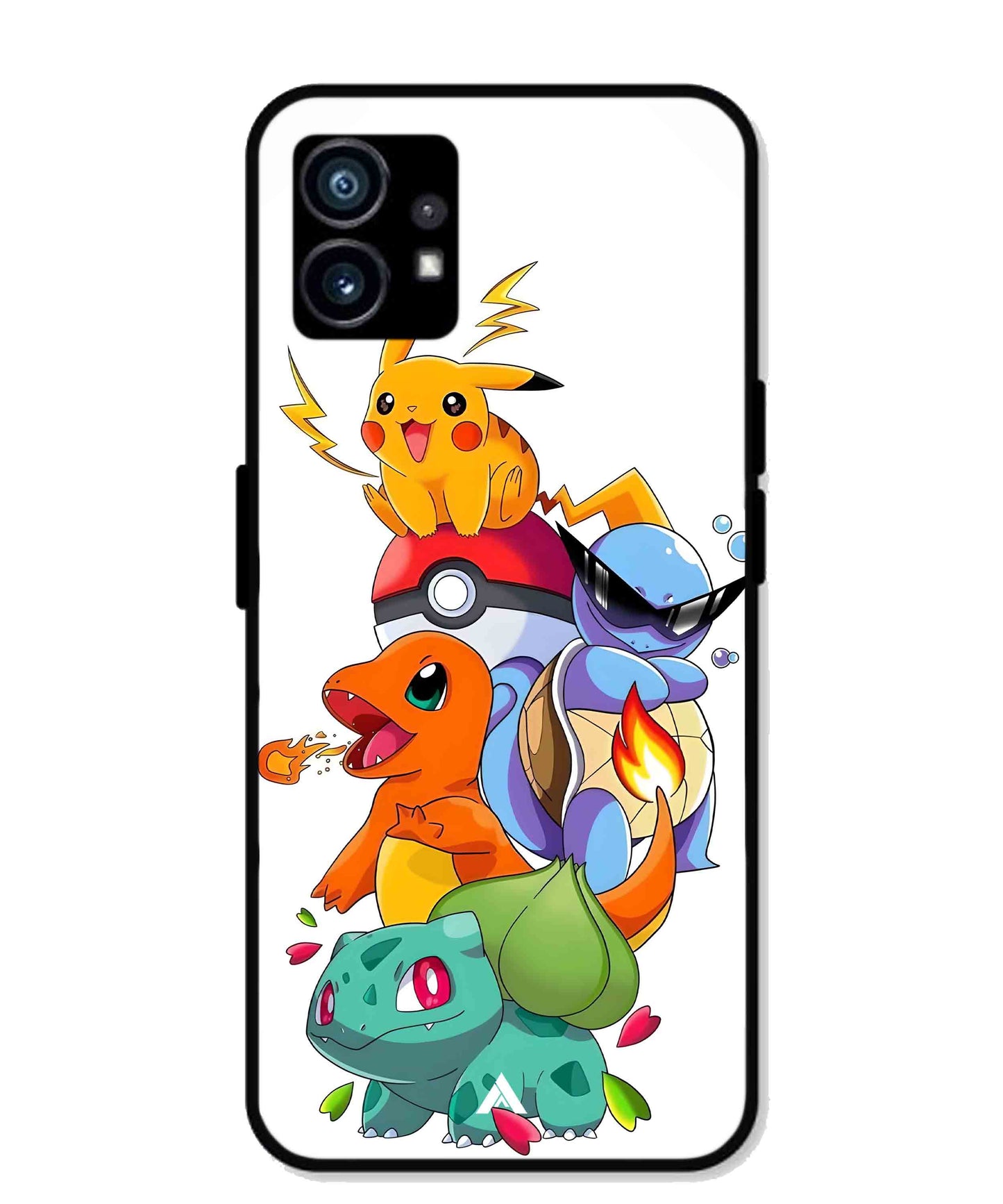 Pokemon Team Metal Back Cover Phone Case for Nothing Phone 1