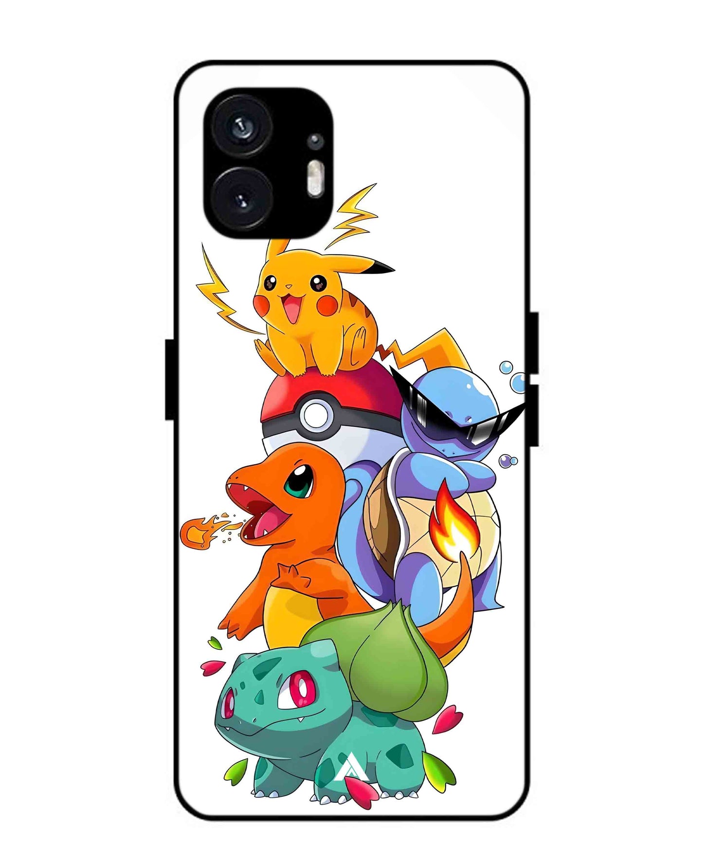 Pokemon Team Metal Back Cover Phone Case for Nothing Phone 2a