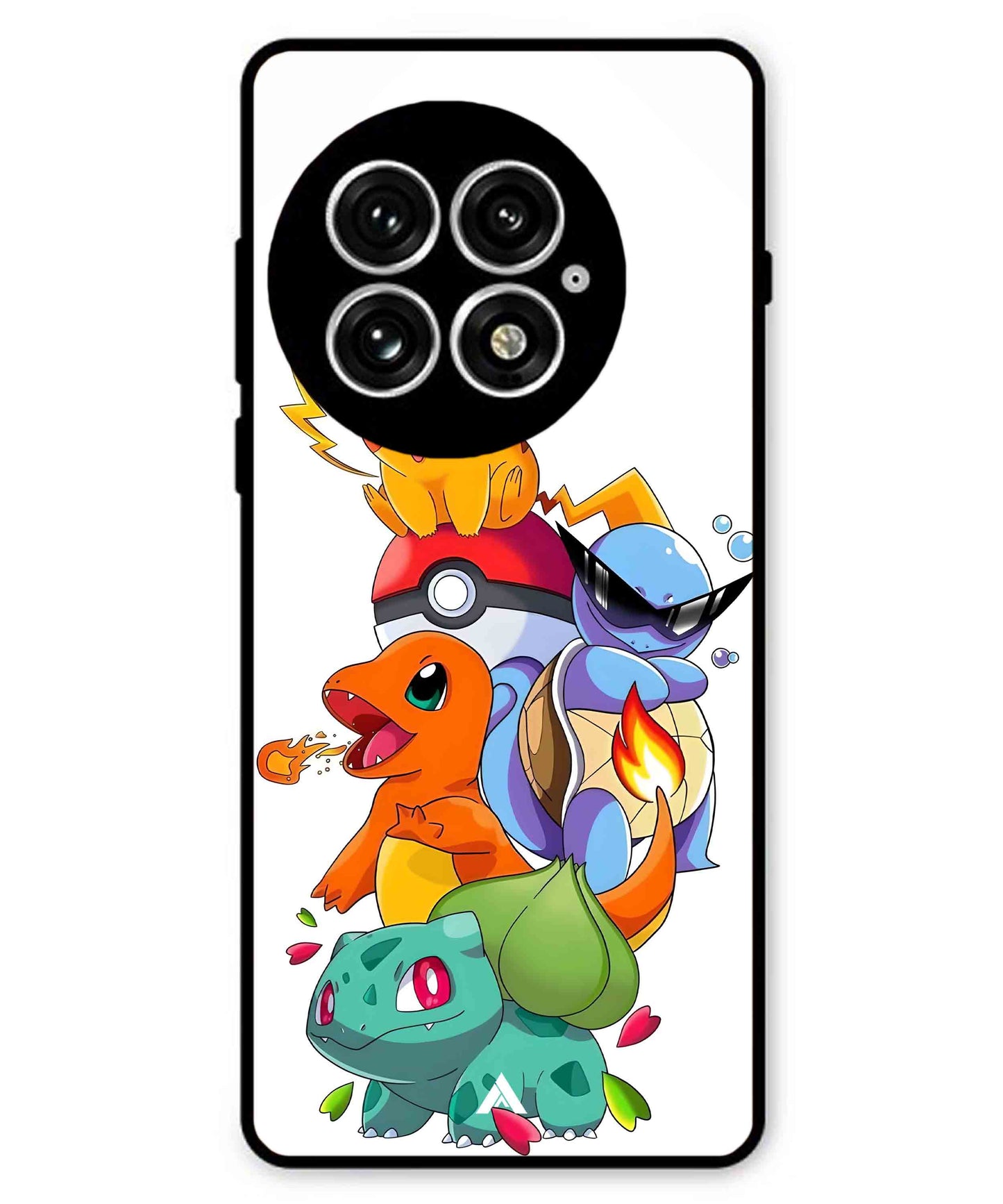 Pokemon Team Metal Back Cover Phone Case for Oneplus 13