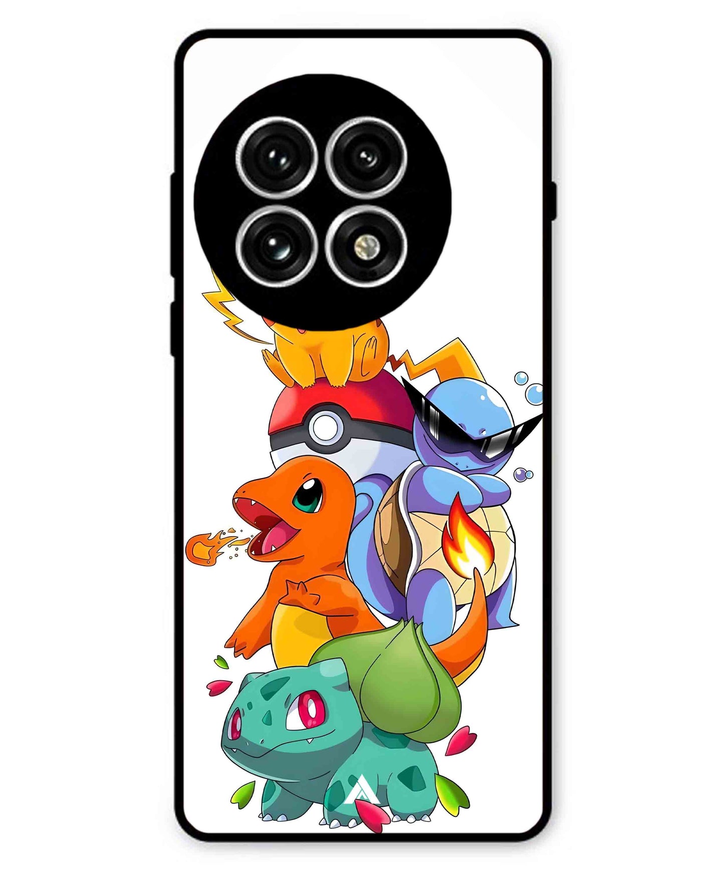 Pokemon Team Metal Back Cover Phone Case for Oneplus 13R