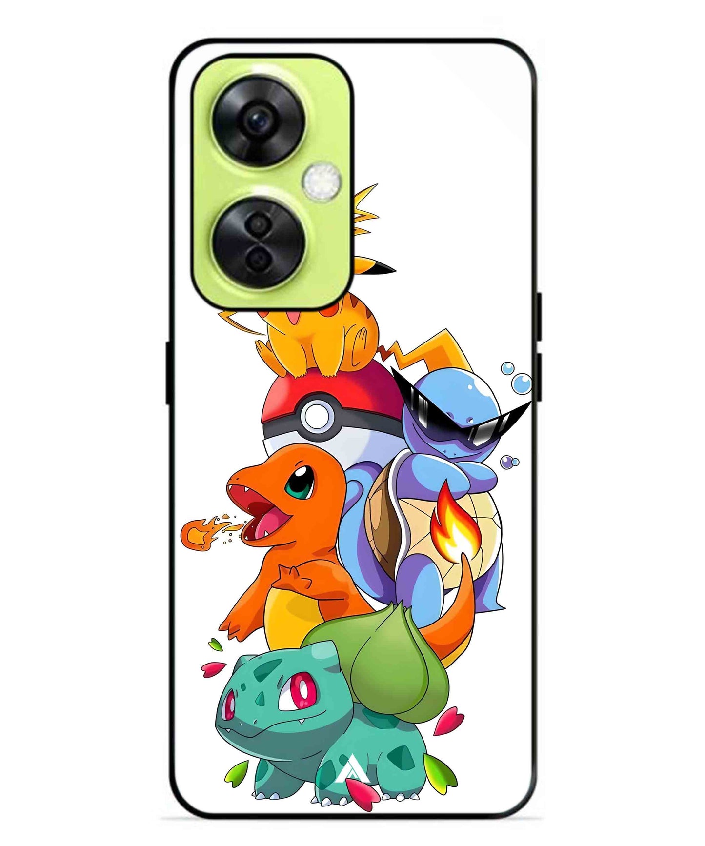 Pokemon Team Metal Back Cover Phone Case for Oneplus Nord CE 3 Lite