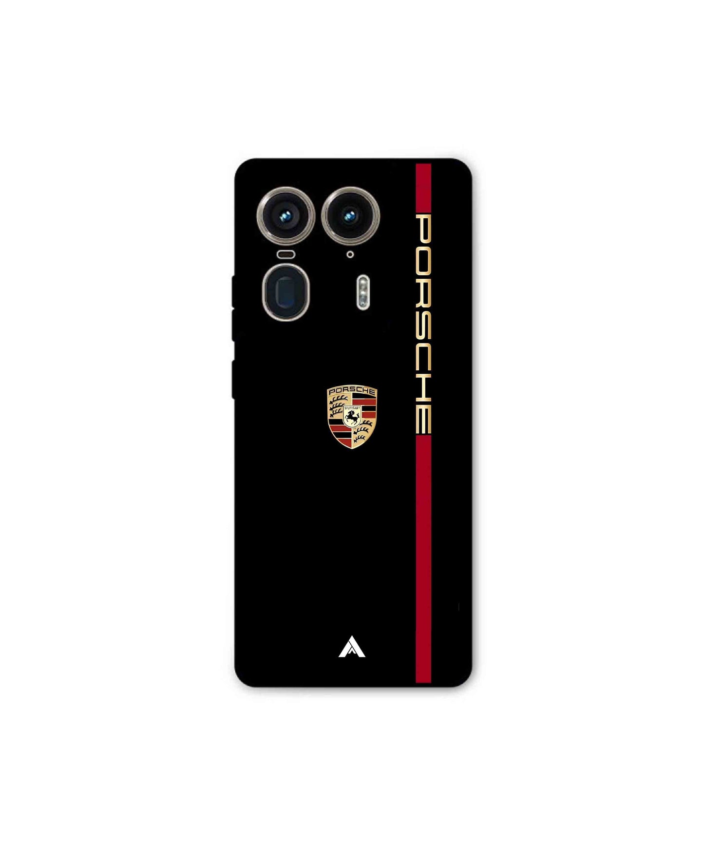 Porsche 01 Metal Back Cover Phone Case for Moto Edge 50 Ultra