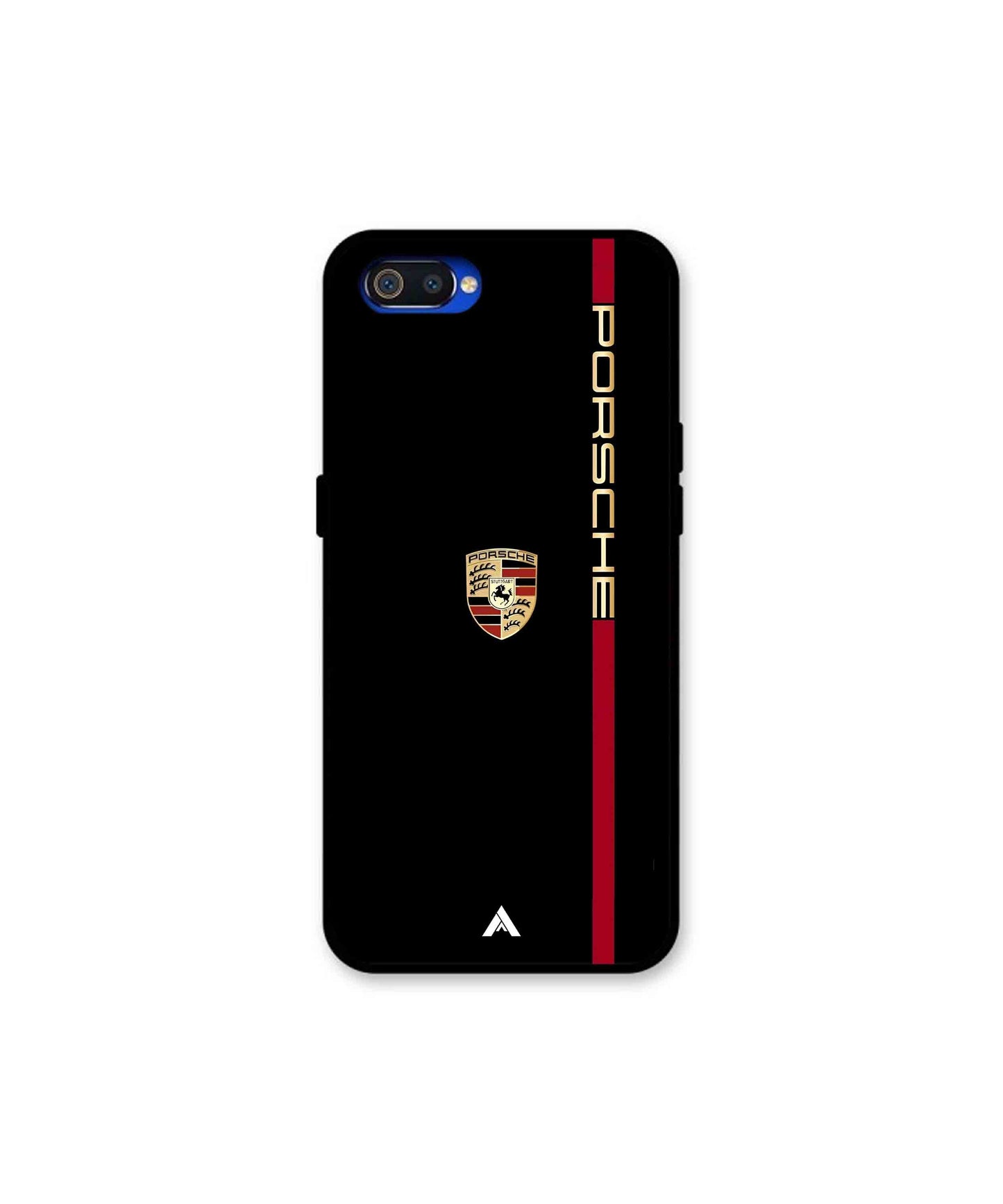 Porsche 01 Metal Back Cover Phone Case for Oppo A1K