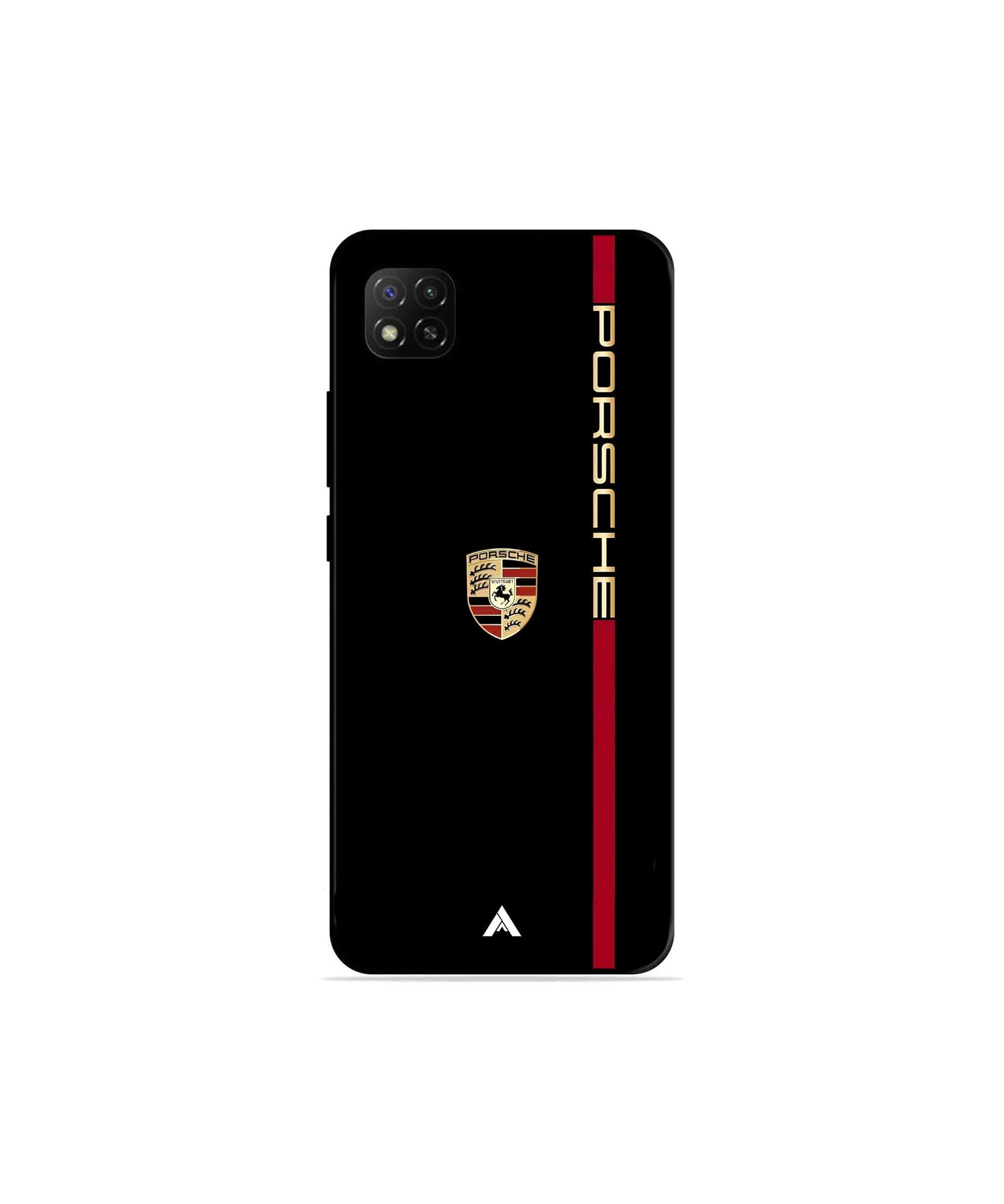 Porsche 01 Metal Back Cover Phone Case for Poco C31