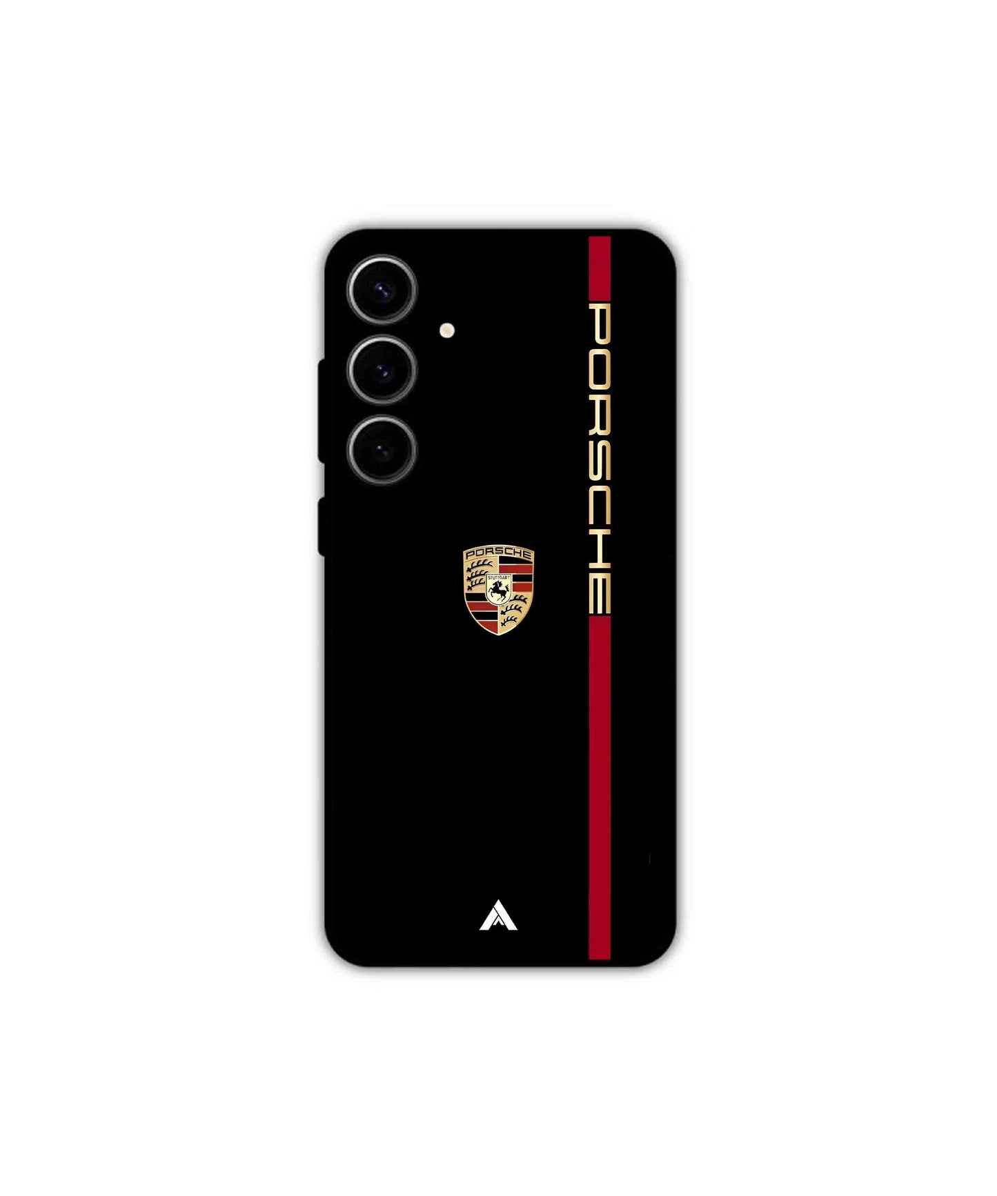 Porsche 01 Metal Back Cover Phone Case for Samsung Galaxy S23 Plus