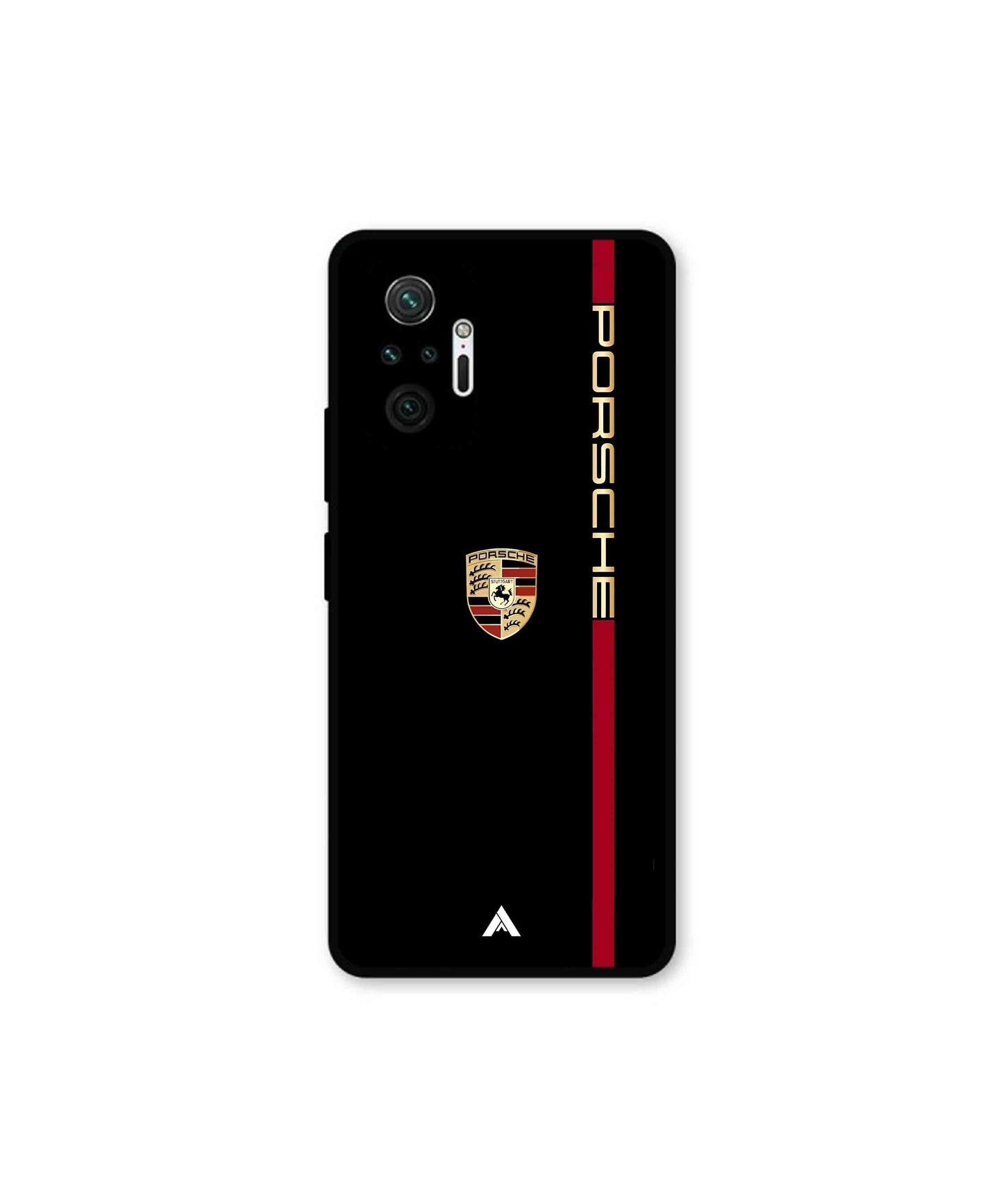 Porsche 01 Metal Back Cover Phone Case for Xiaomi Redmi Note 10 Pro Plus