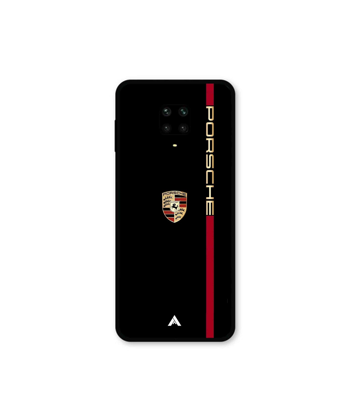 Porsche 01 Metal Back Cover Phone Case for Xiaomi Redmi Note 9 Pro