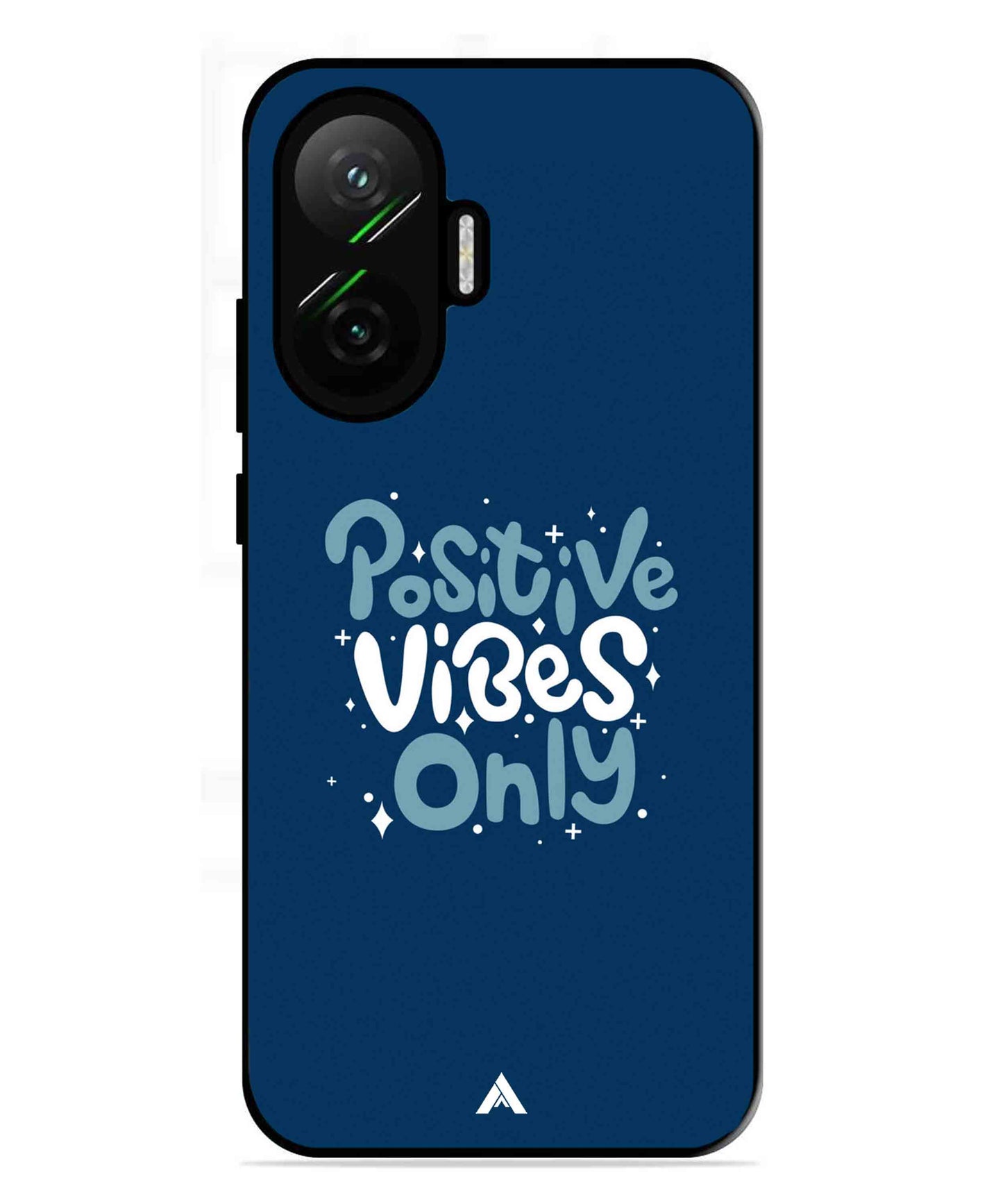 Positive Vibes Only Metal Back Cover Phone Case for Poco F7
