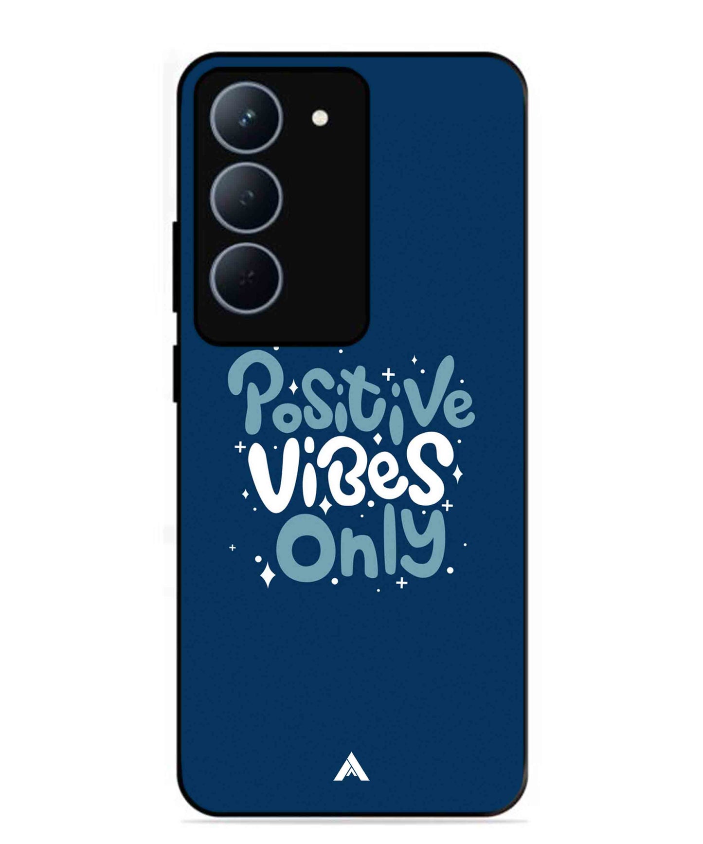 Positive Vibes Only Metal Back Cover Phone Case for Realme 14X