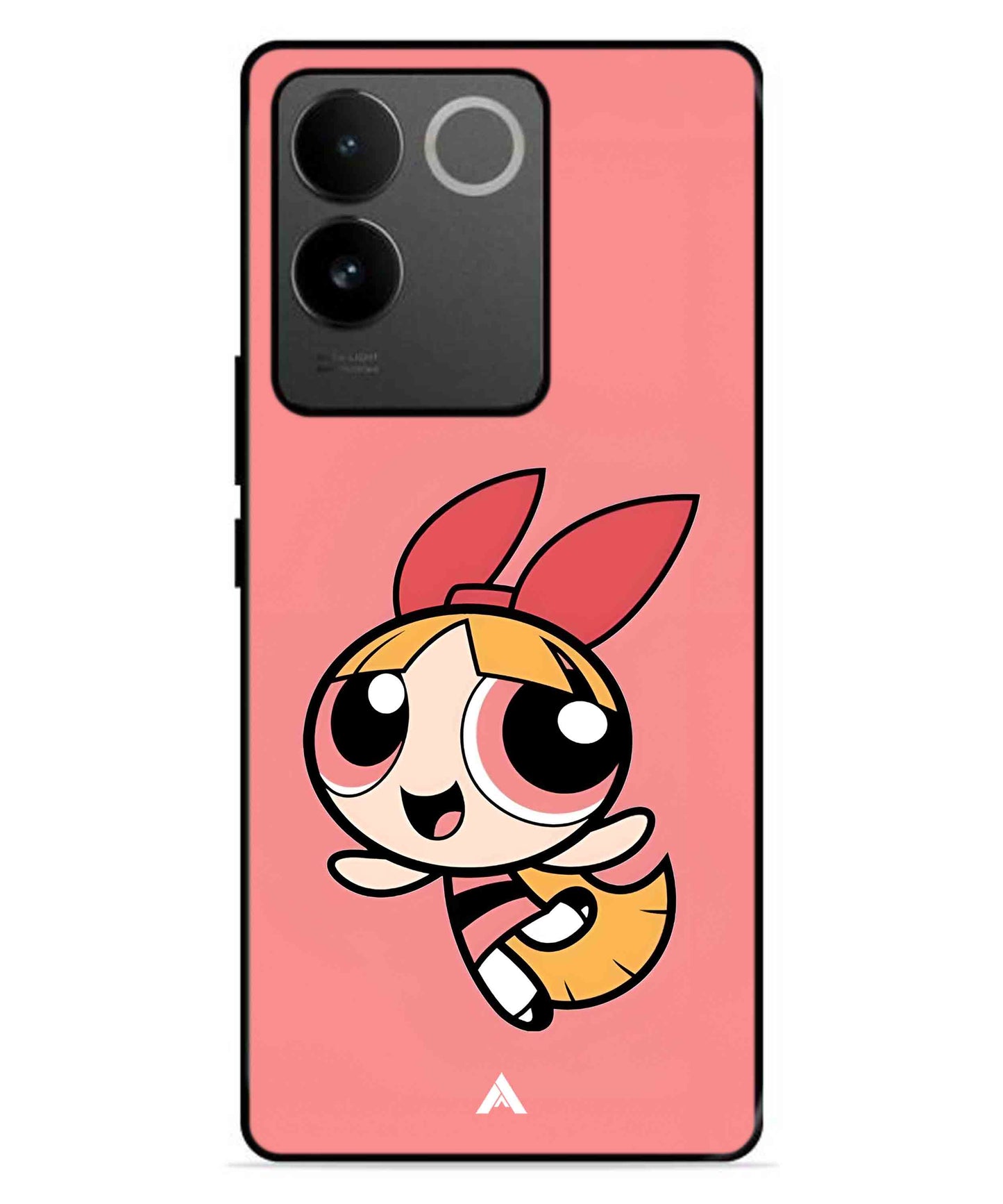Powerpuff Girls Blossom Metal Back Cover Phone Case for IQOO Z7 Pro