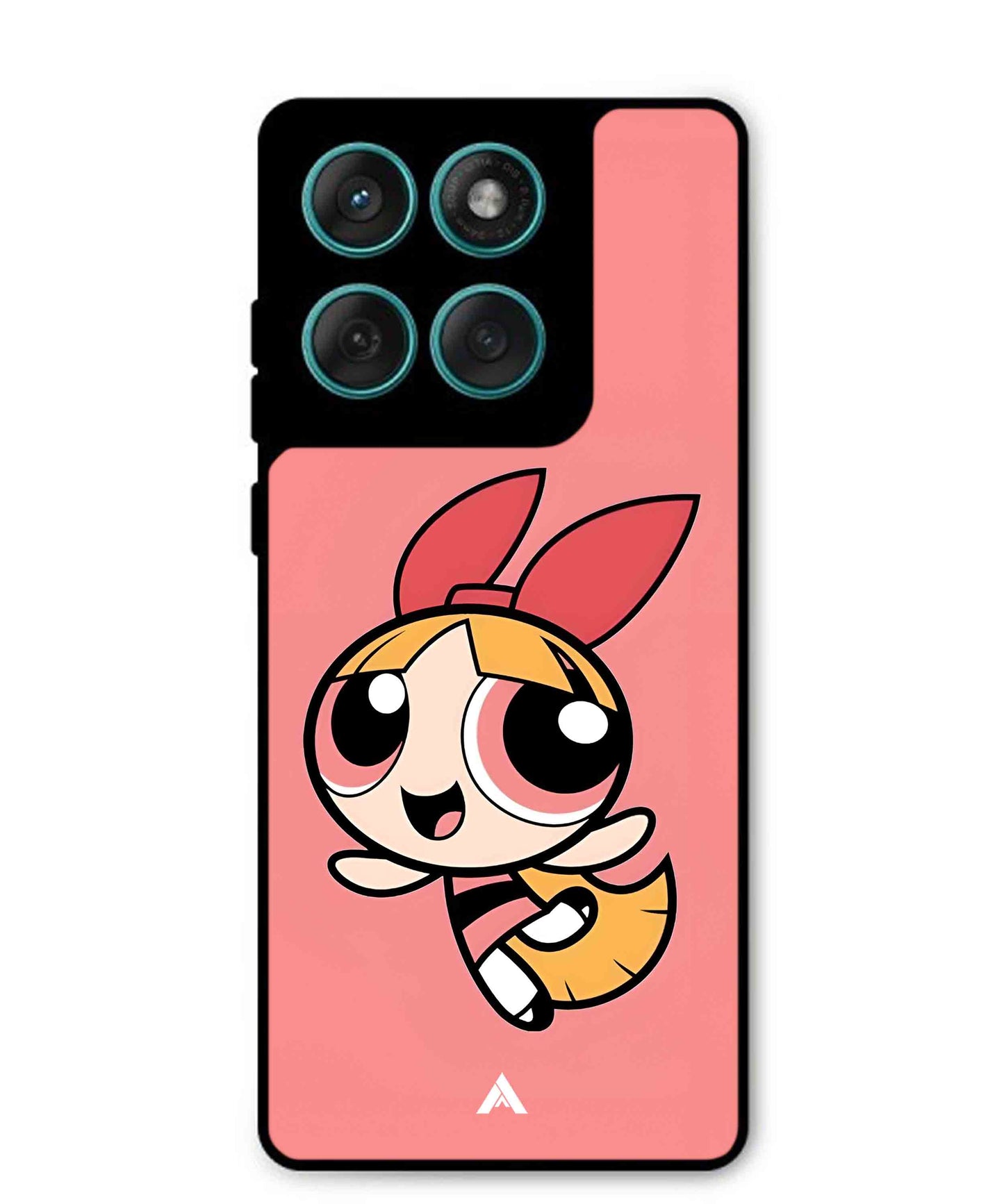 Powerpuff Girls Blossom Metal Back Cover Phone Case for Moto Edge 60 Fusion