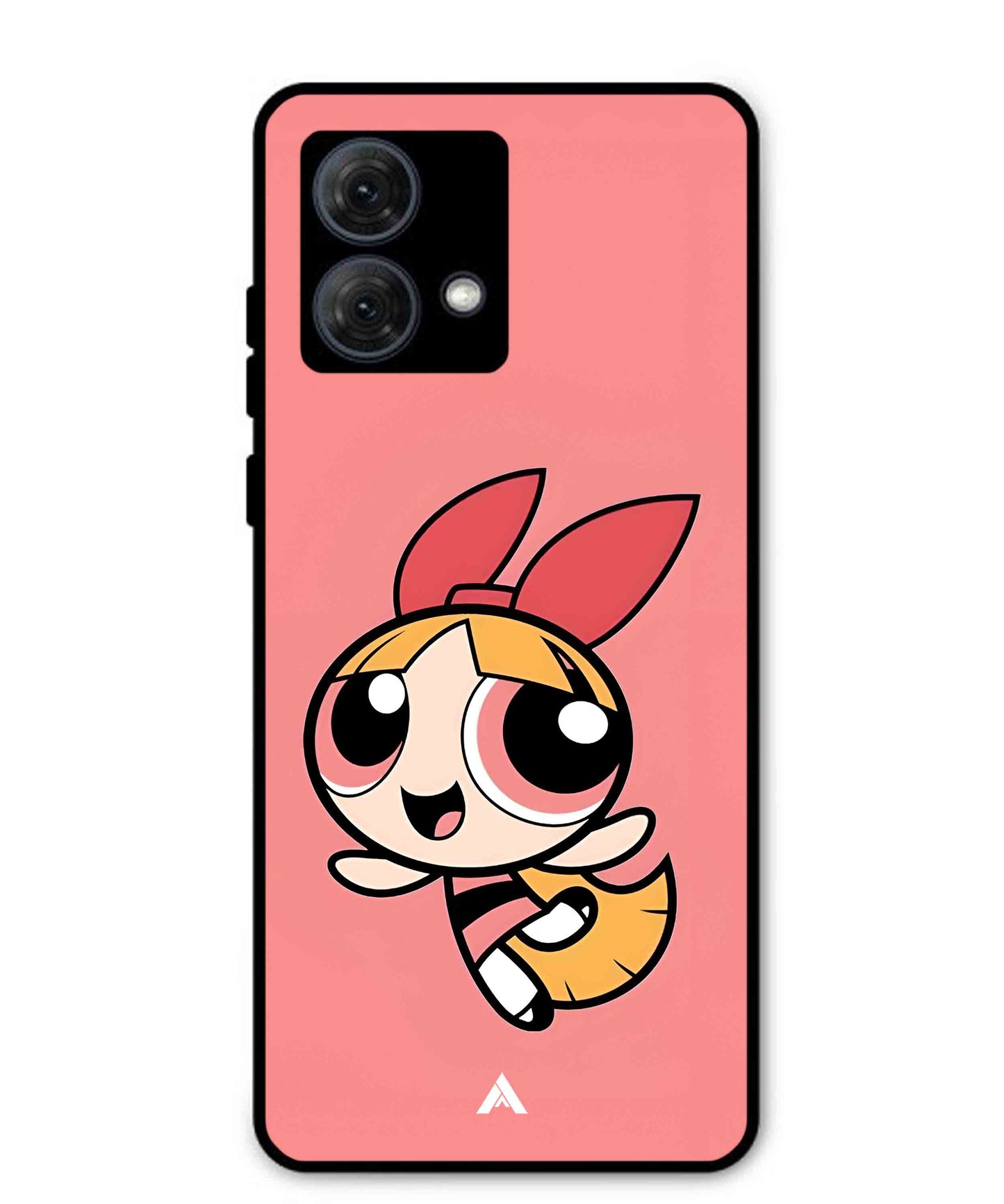 Powerpuff Girls Blossom Metal Back Cover Phone Case for Moto G84