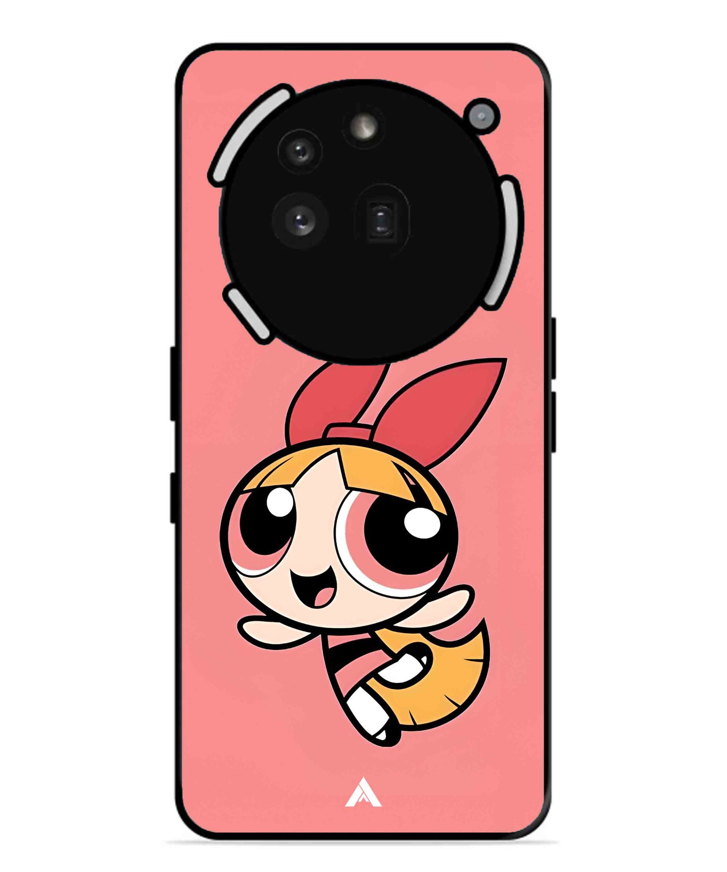 Powerpuff Girls Blossom Metal Back Cover Phone Case for Nothing Phone 3a Pro