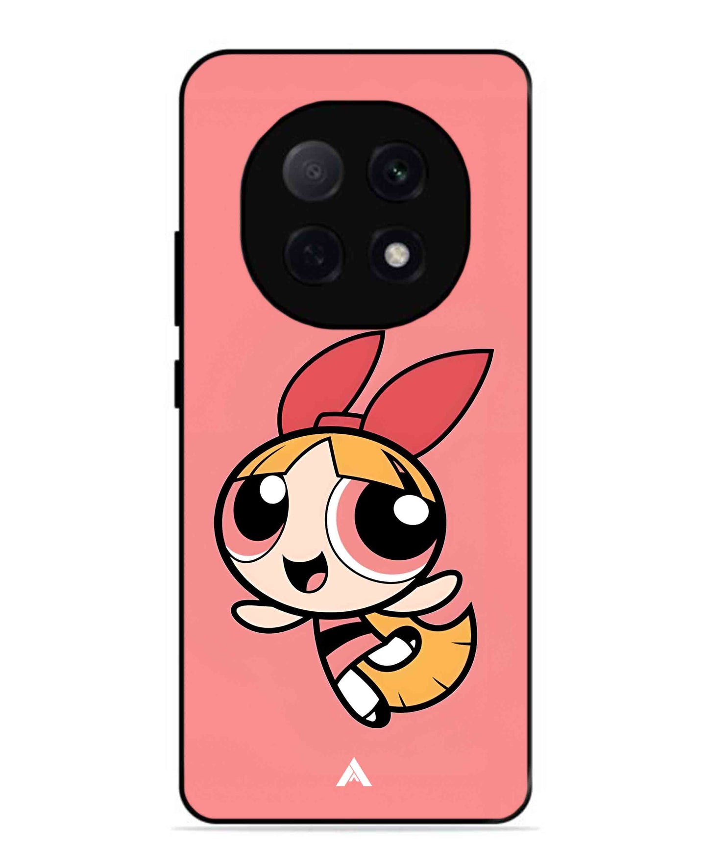 Powerpuff Girls Blossom Metal Back Cover Phone Case for Oppo F29 Pro