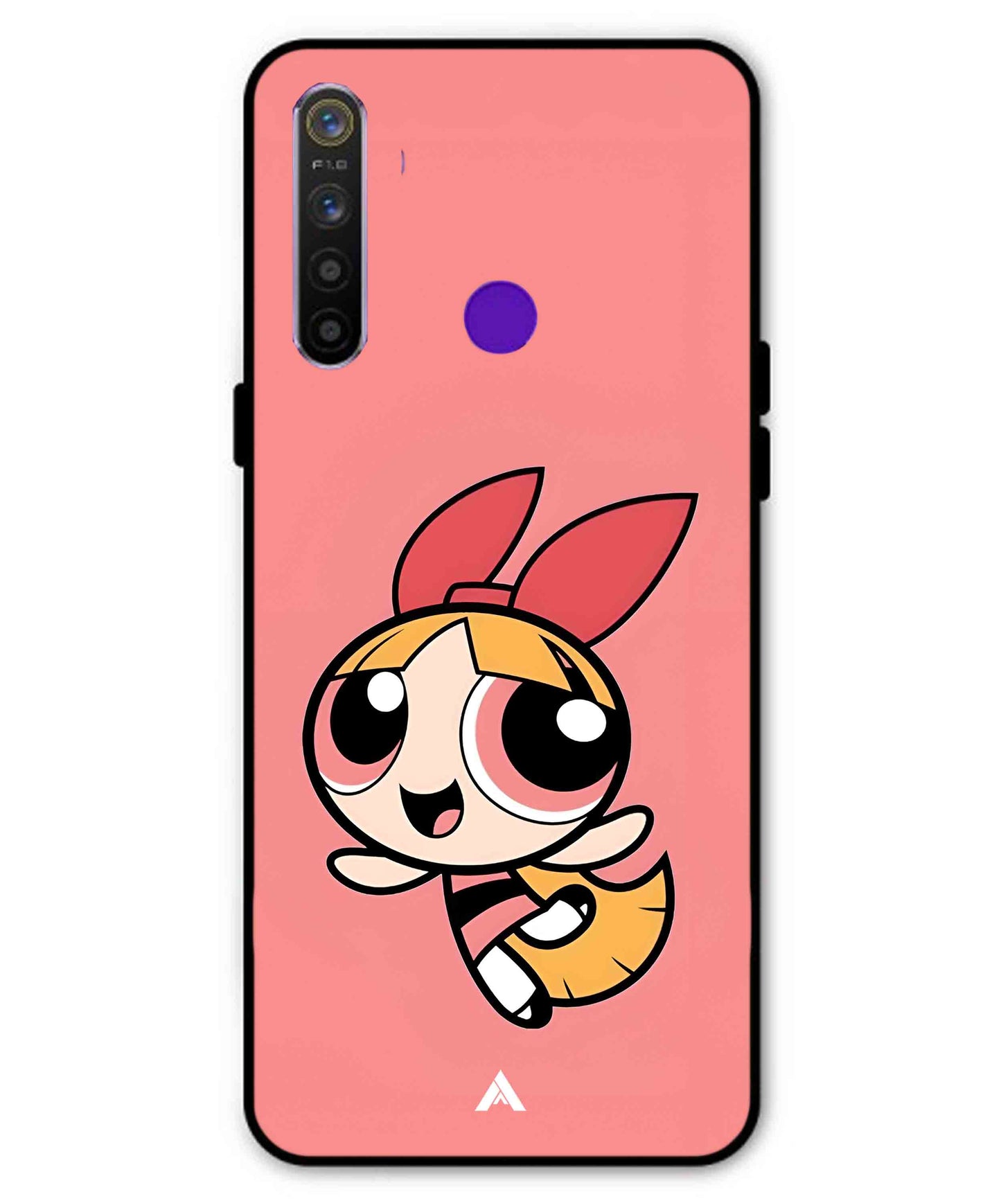 Powerpuff Girls Blossom Metal Back Cover Phone Case for Realme 5