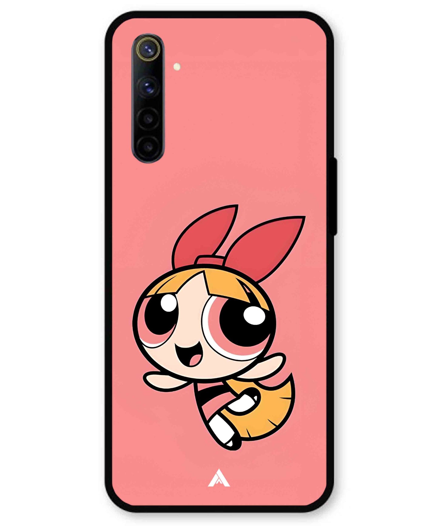 Powerpuff Girls Blossom Metal Back Cover Phone Case for Realme 6i