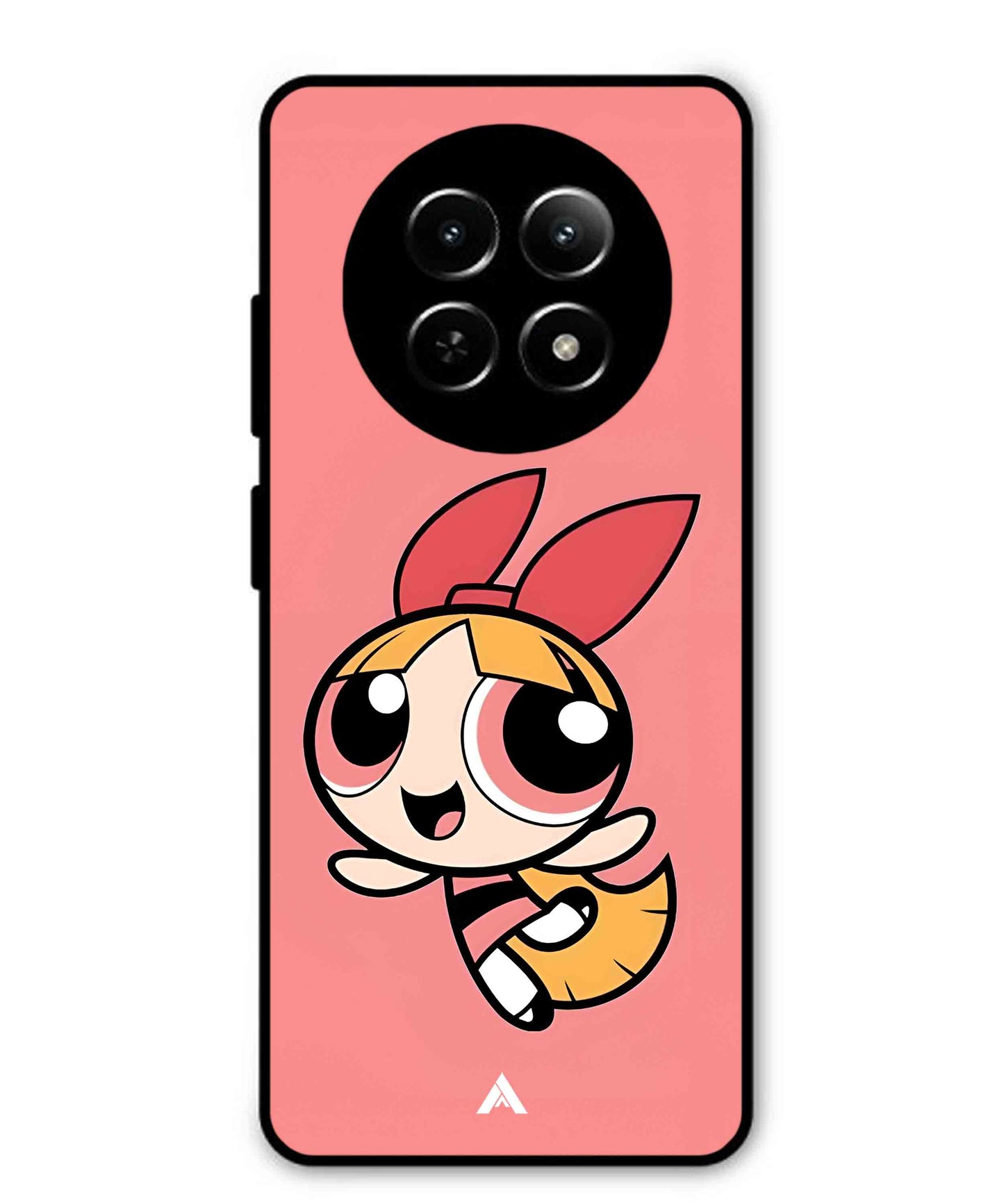 Powerpuff Girls Blossom Metal Back Cover Phone Case for Realme Narzo N65